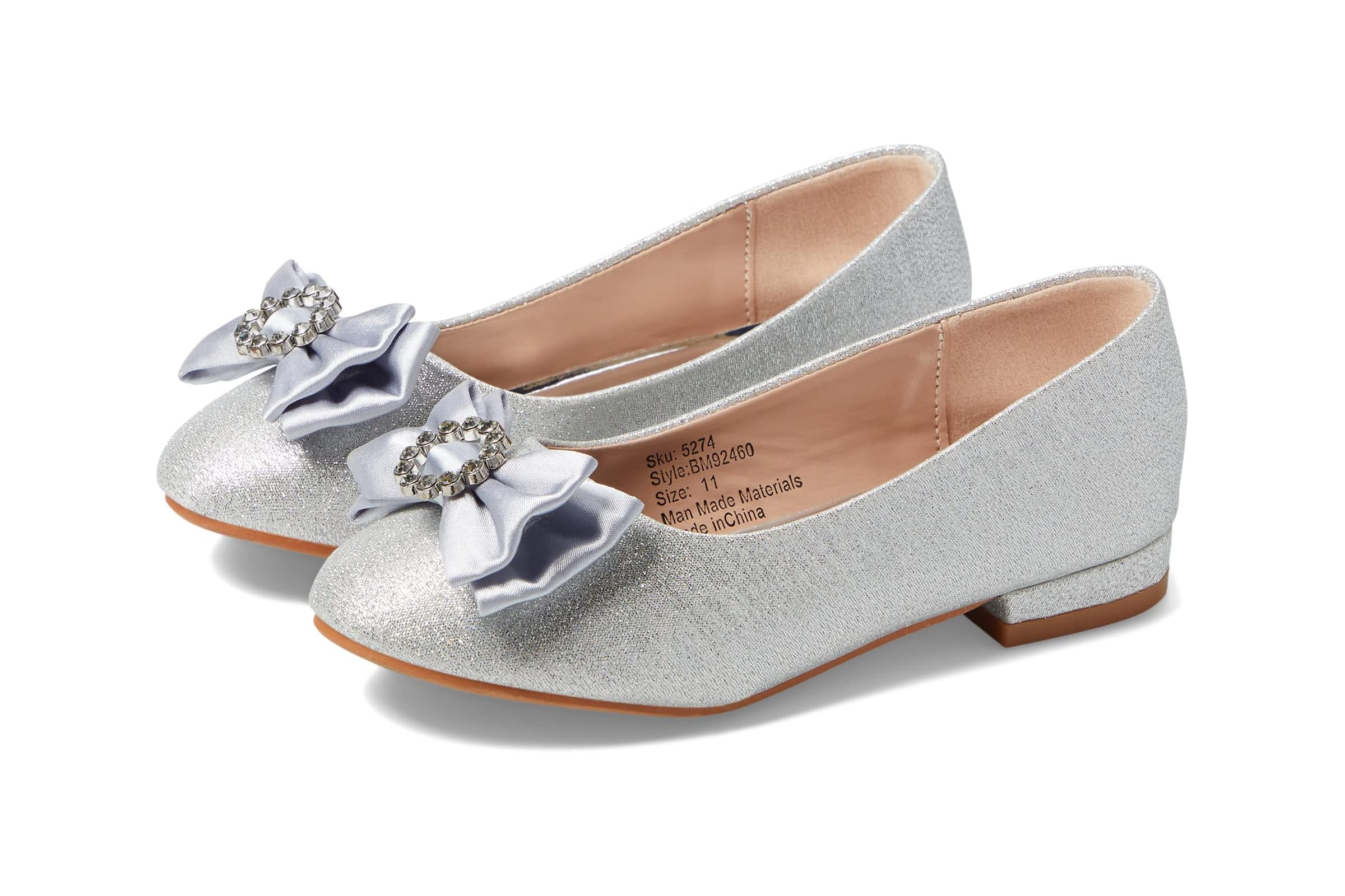 Badgley Mischka Kids Avery Shimmer Bow Little KidBig Kid 9190₽