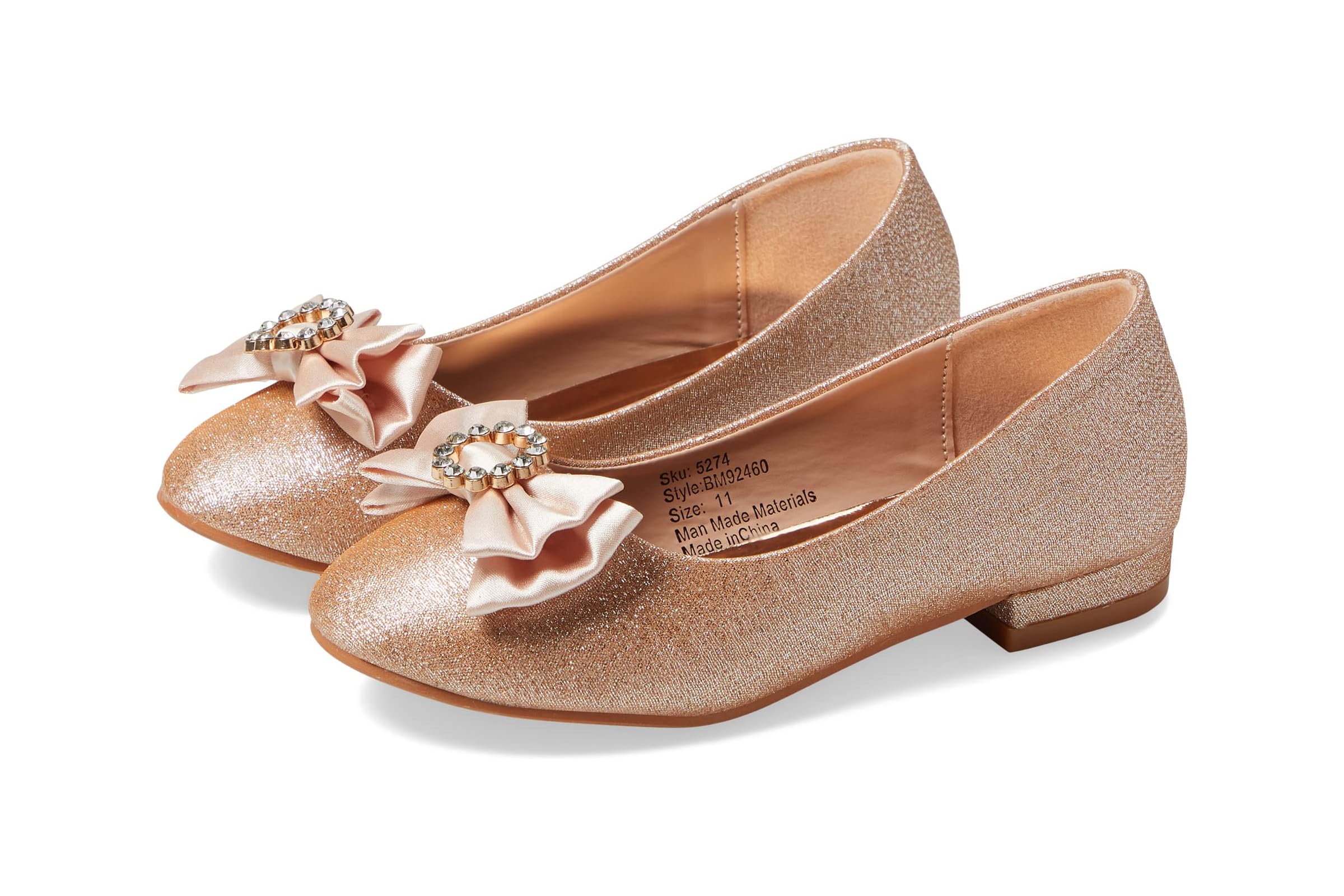 Badgley Mischka Kids Avery Shimmer Bow (Little Kid/Big Kid)