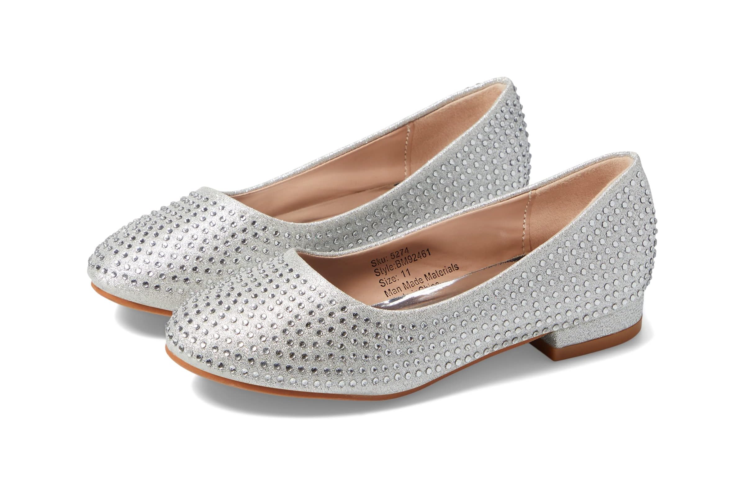 Badgley Mischka Kids Emma Flat (Little Kid/Big Kid)