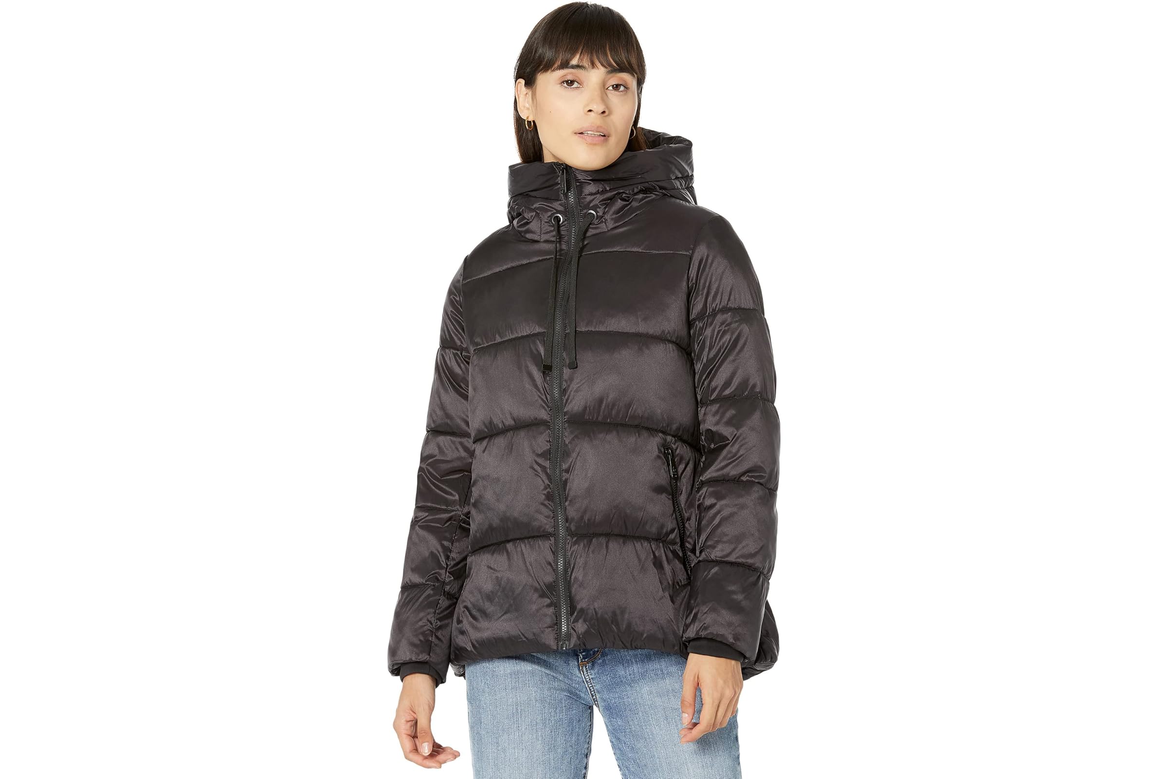 Sam Edelman Hooded Funnel Collar Puffer 31290₽
