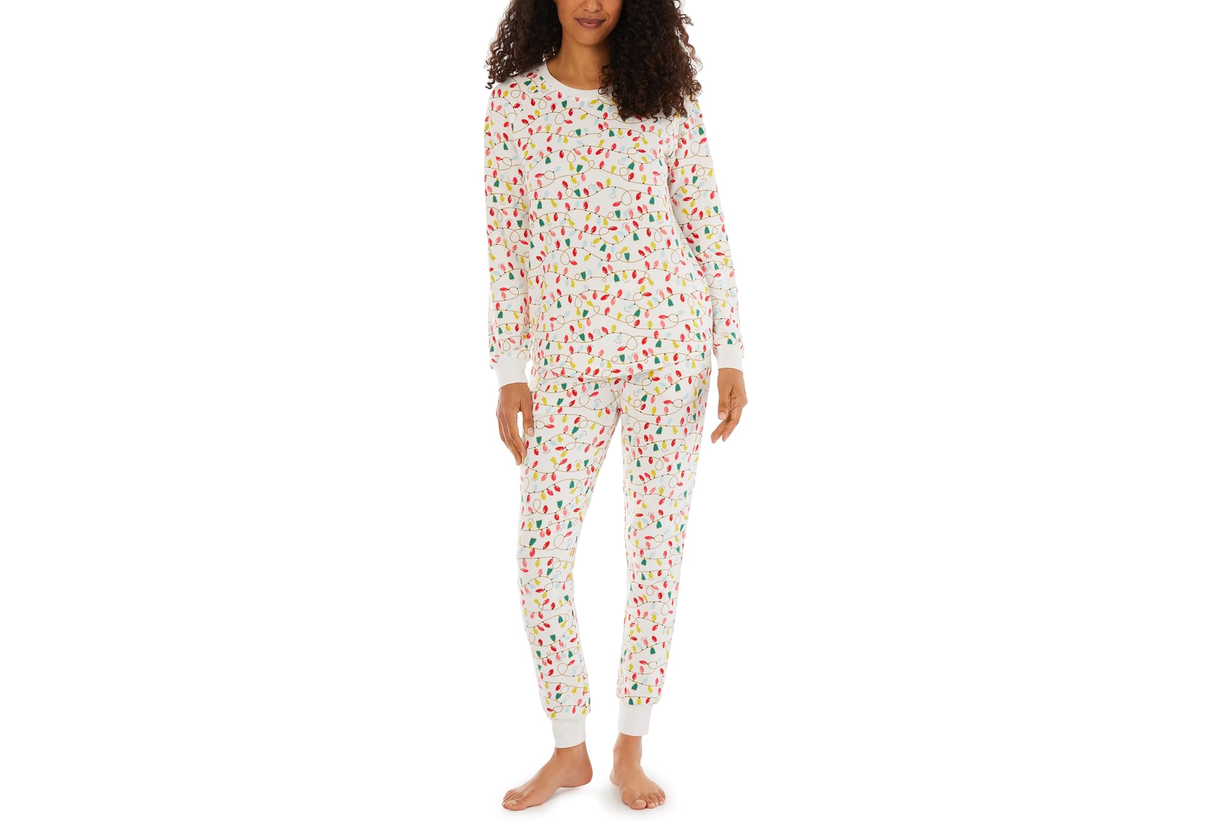 Pajamarama Christmas Lights Long PJ Set 8990₽