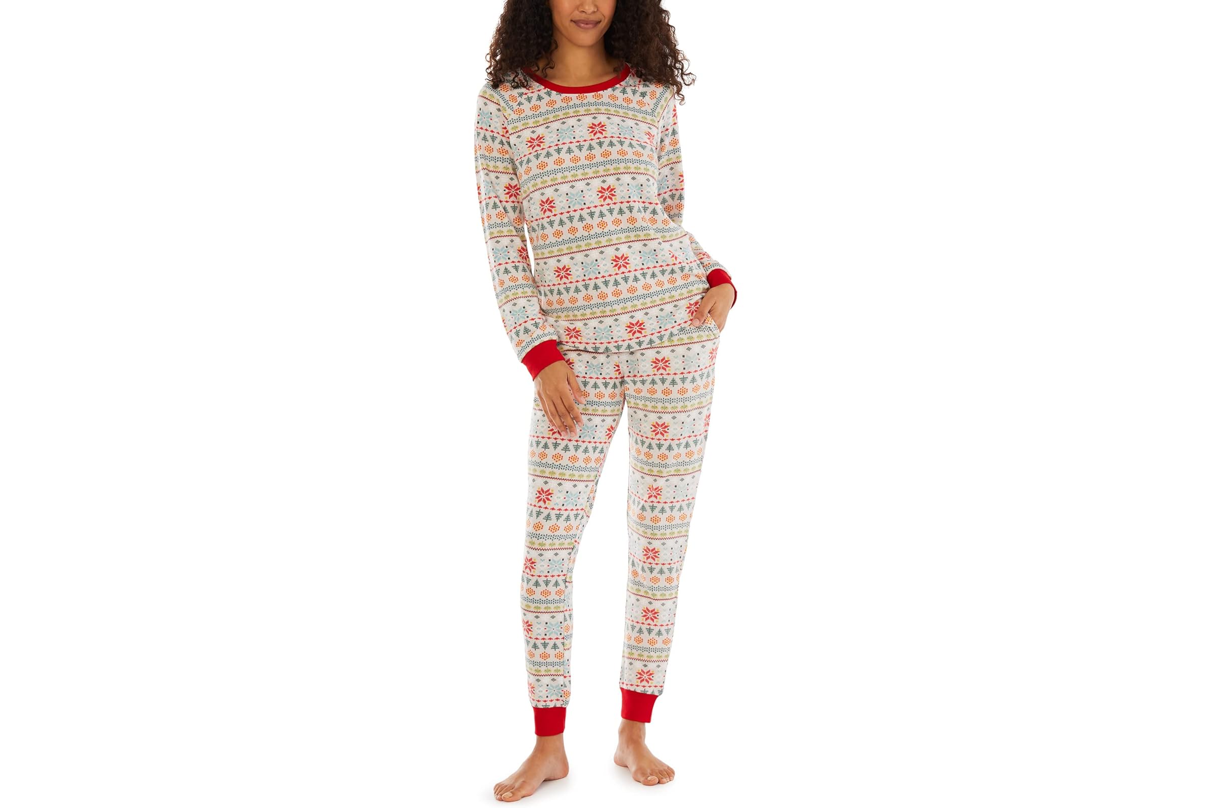 Pajamarama Nordic Fair Isle Long PJ Set 10790₽