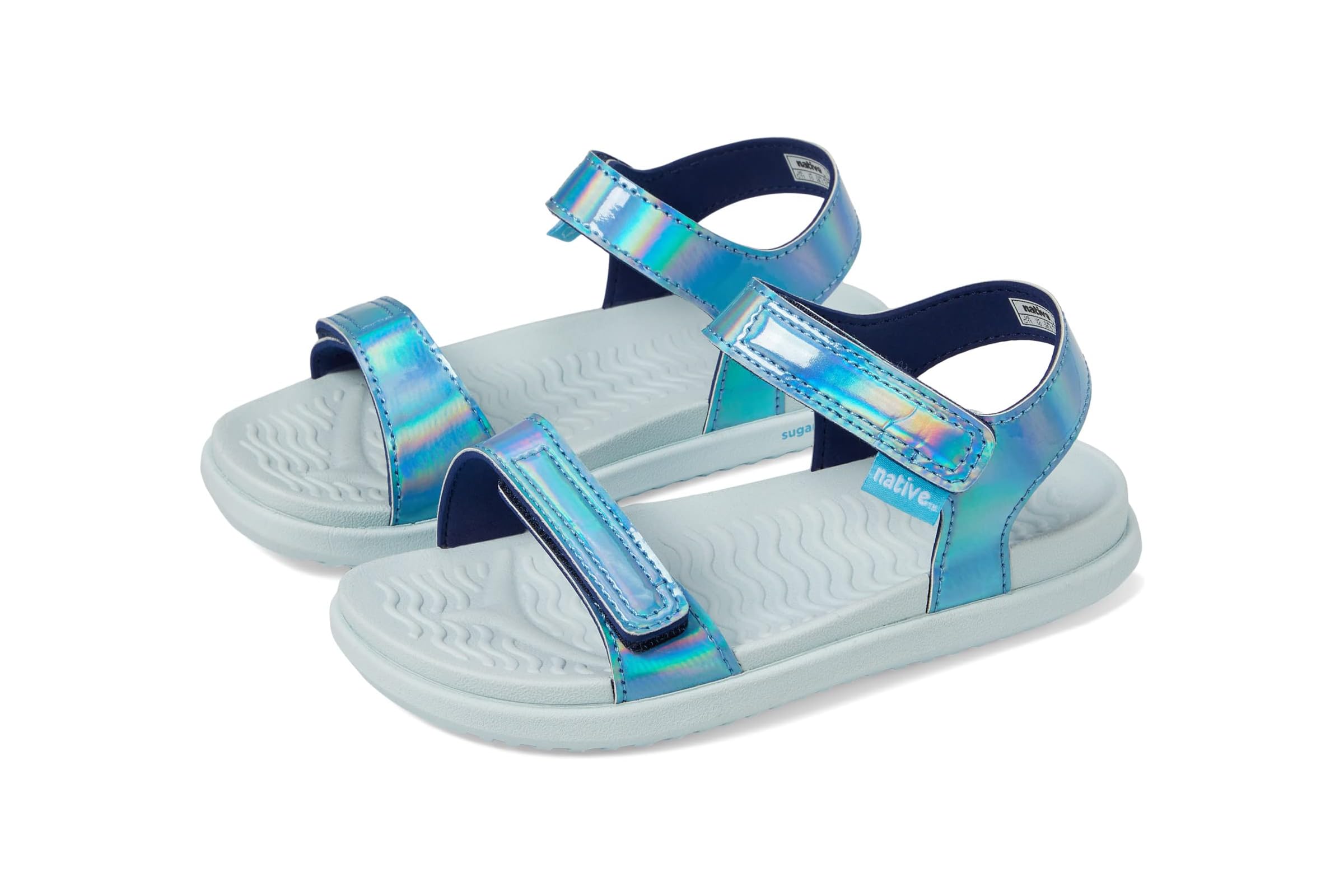 Native Shoes Kids Charley Sugarlite Hologram (Little Kid)