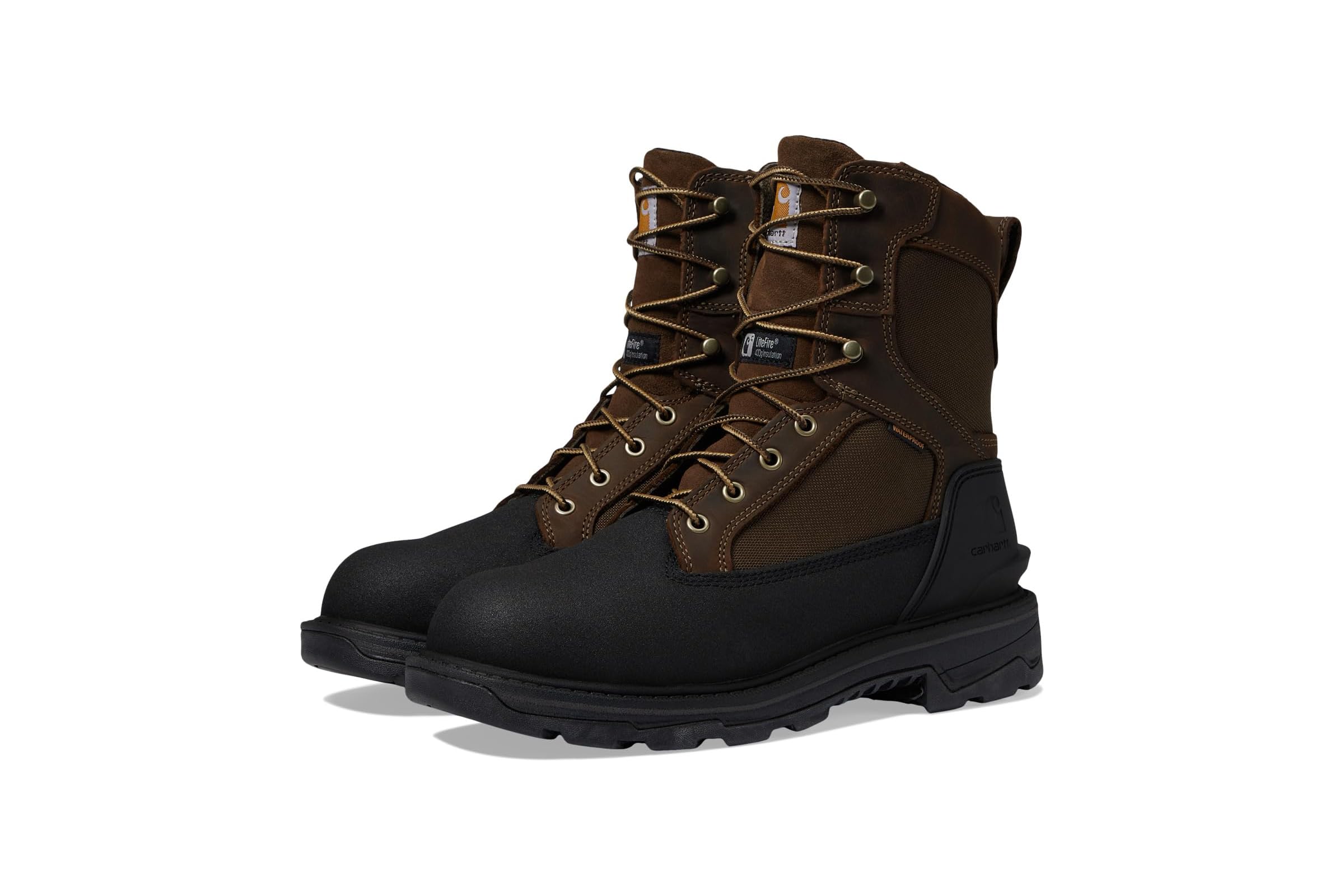 Carhartt Ironwood Waterproof Insulated 8 Alloy Toe Work Boot 23290₽