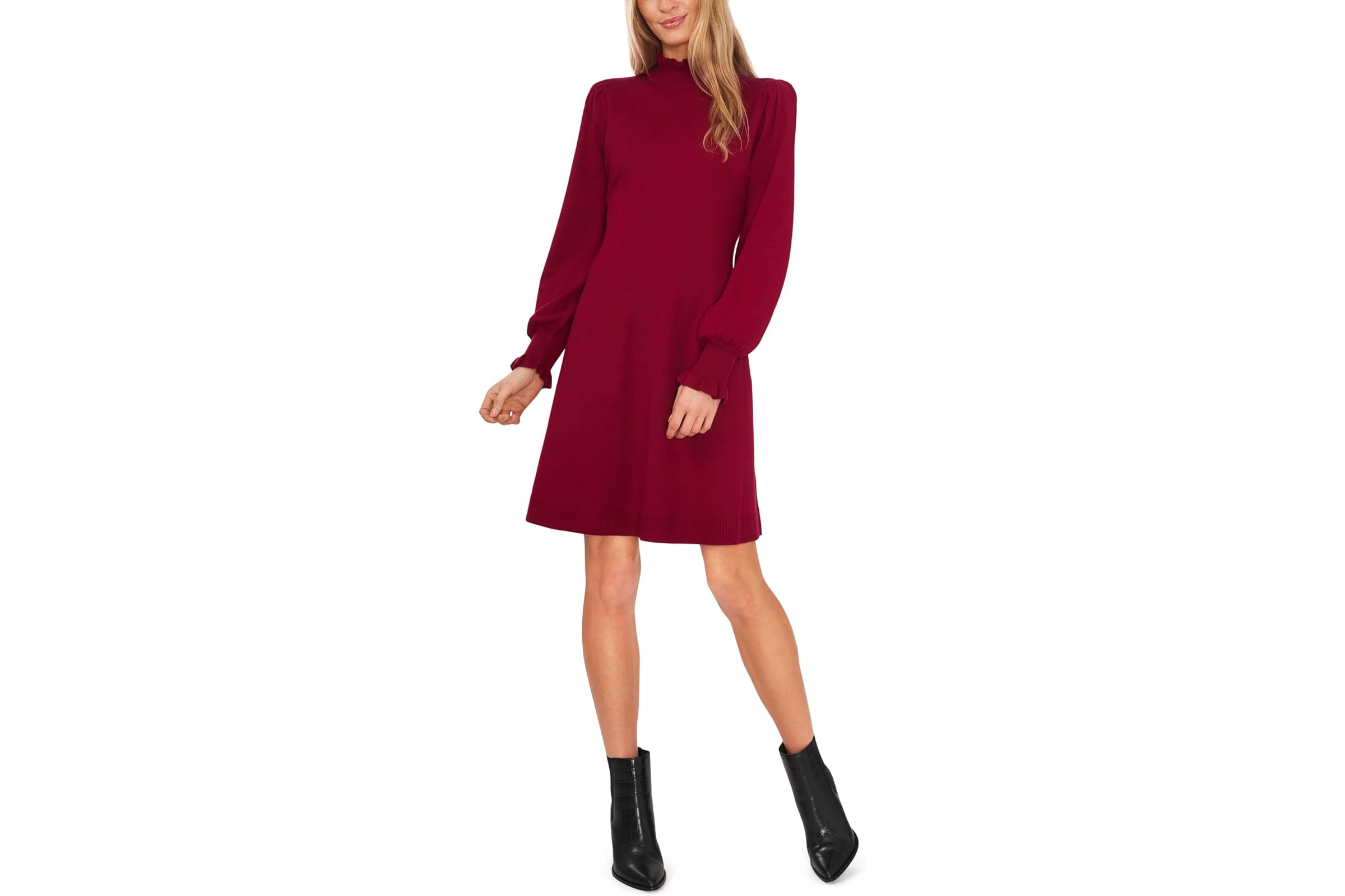 CeCe Mock Neck Sweaterdress 17690₽