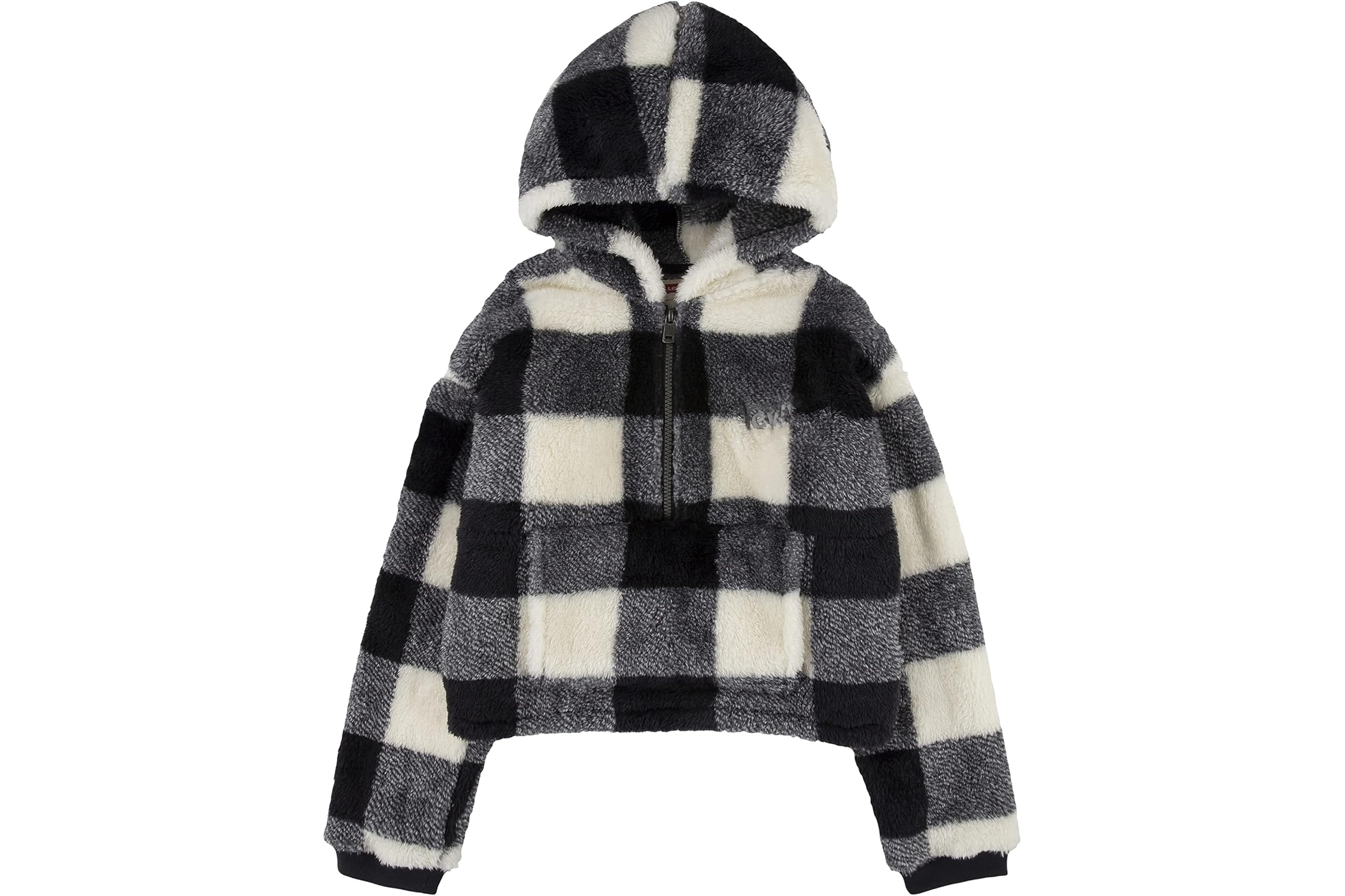 Levis Kids Sherpa Pullover Hoodie (Big Kids)