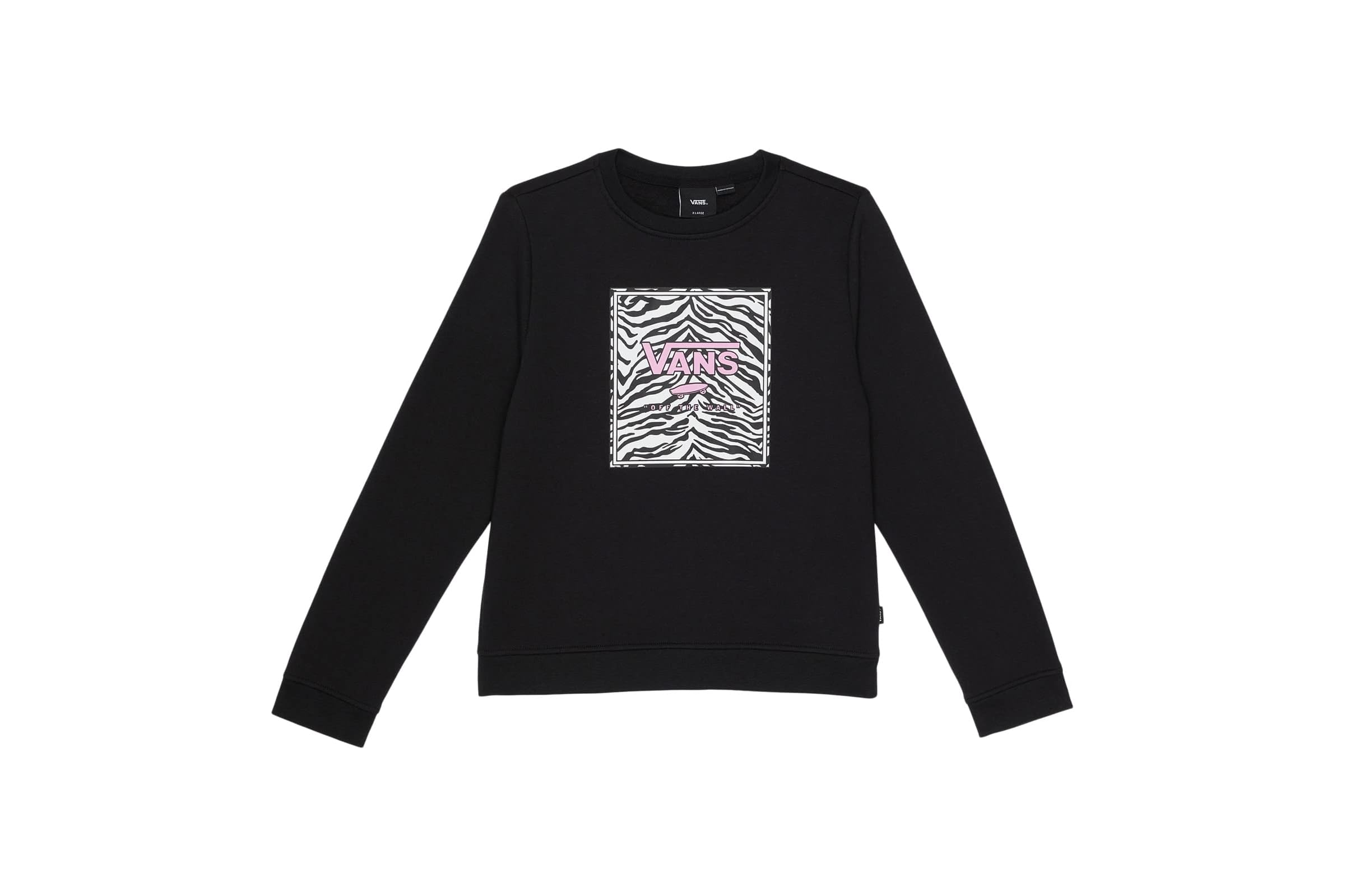 Vans Kids Zebra Daze Box Logo Crew Big Kids 3990₽