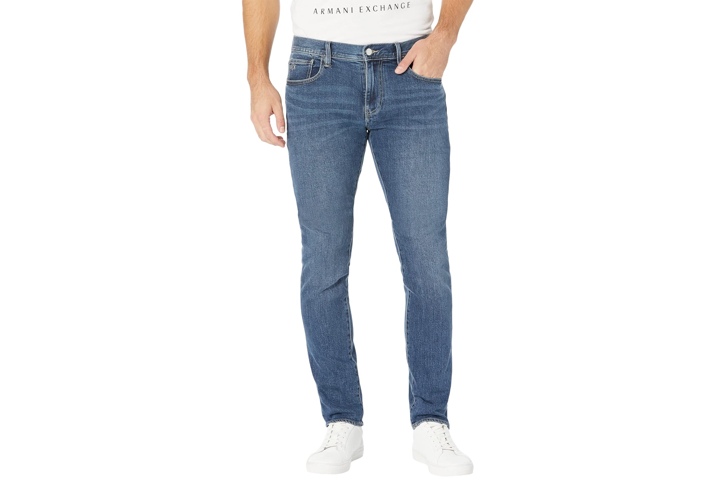 Armani Exchange Slim Fit Five-Pocket Jeans 19790₽