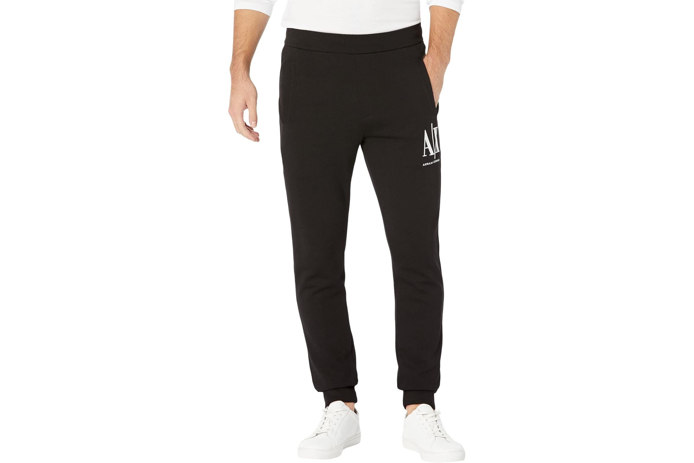 Armani Exchange Icon Cotton Pants w Embroidered Logo 23890₽
