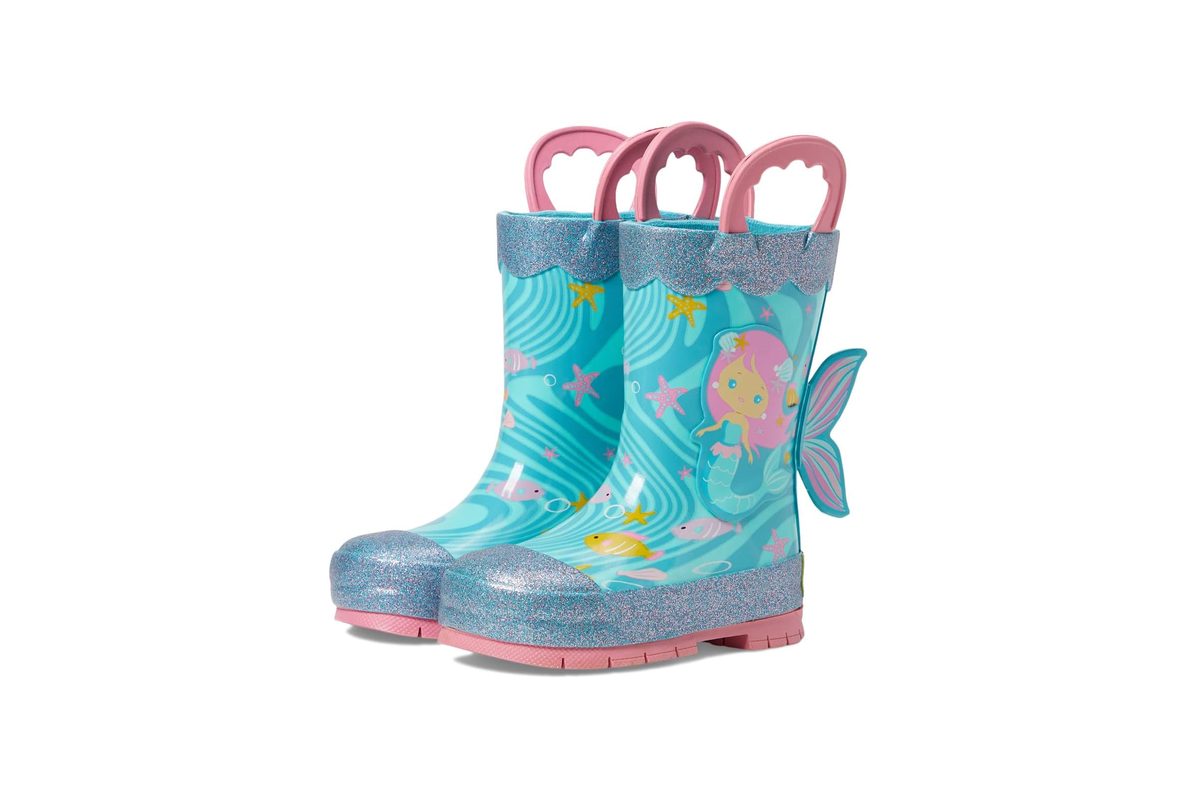 Western Chief Kids Molly Mermaid Rain Boots (Toddler/Little Kid/Big Kid)