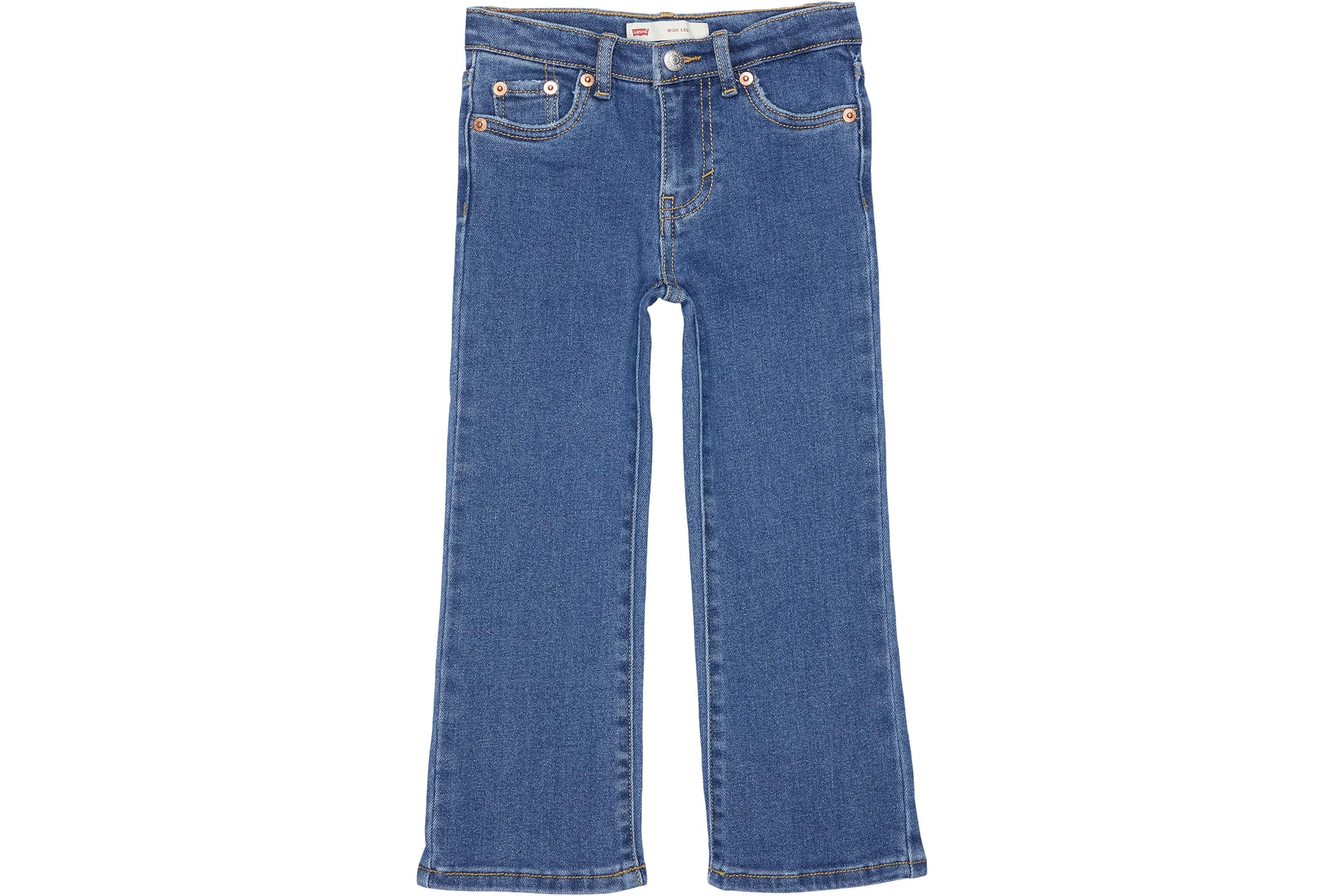 Levis Kids Wide Leg Jeans (Little Kids)
