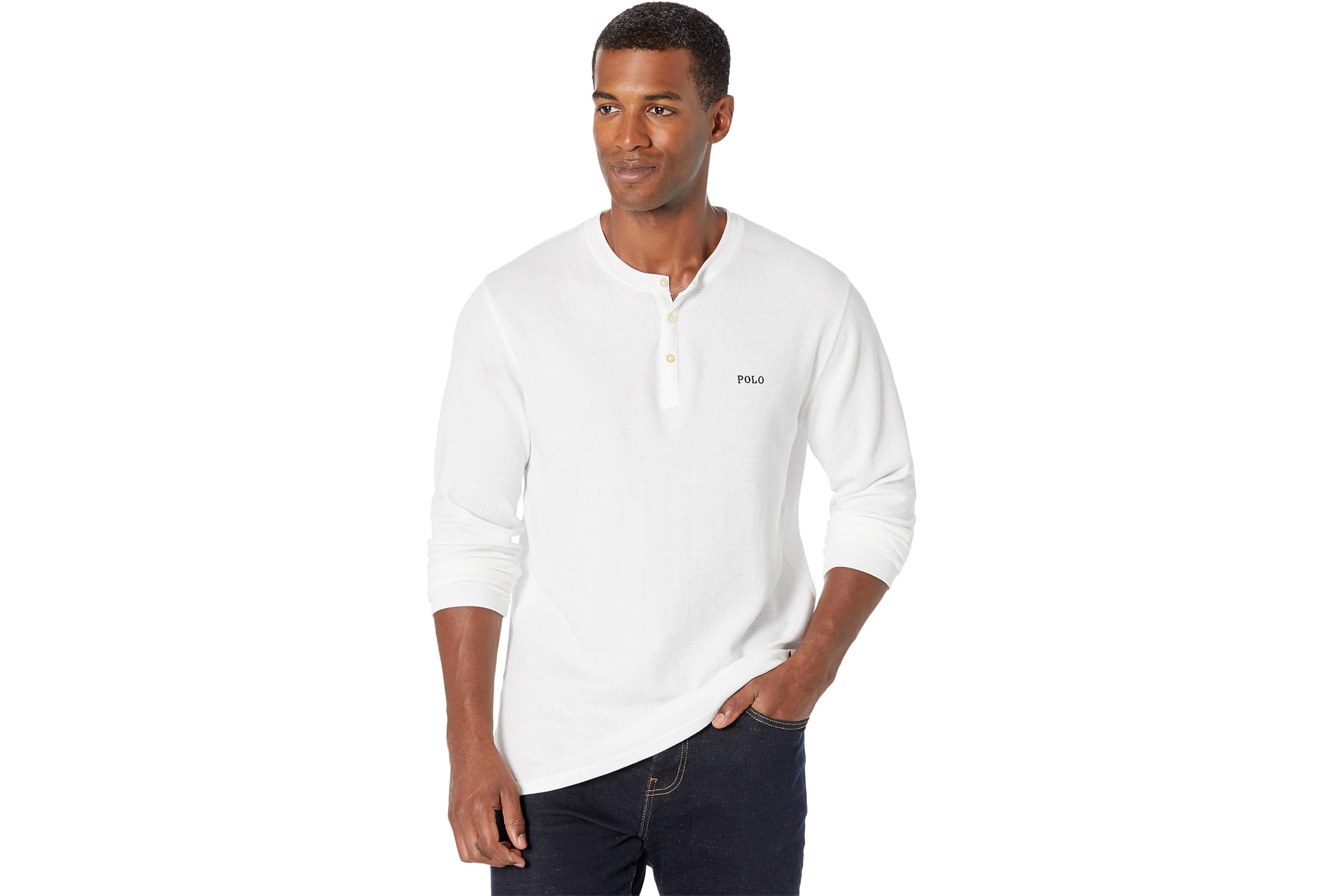 Polo Ralph Lauren Waffle Long Sleeve Henley