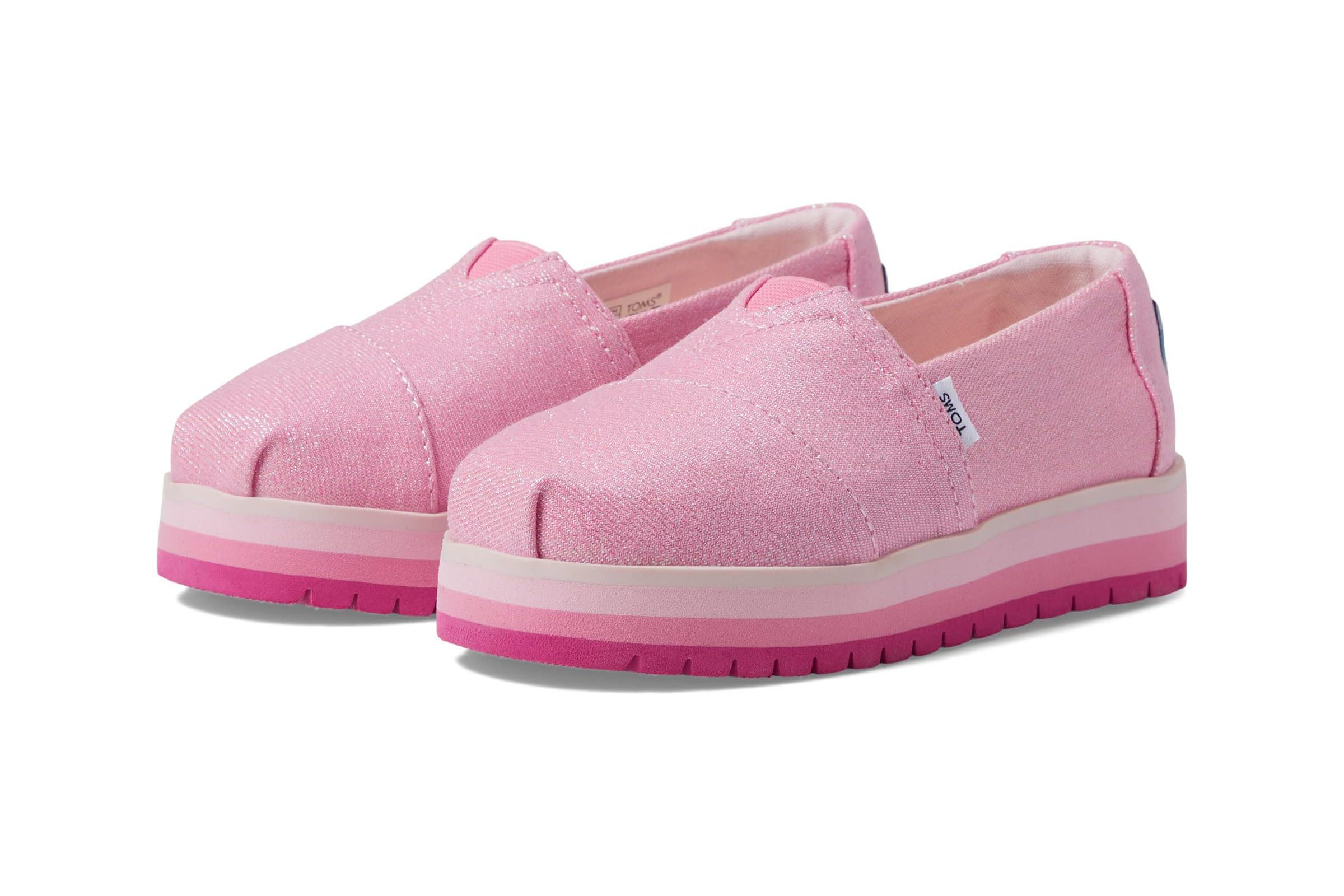 TOMS Kids Alp Platform Glimmer (Little Kid/Big Kid)