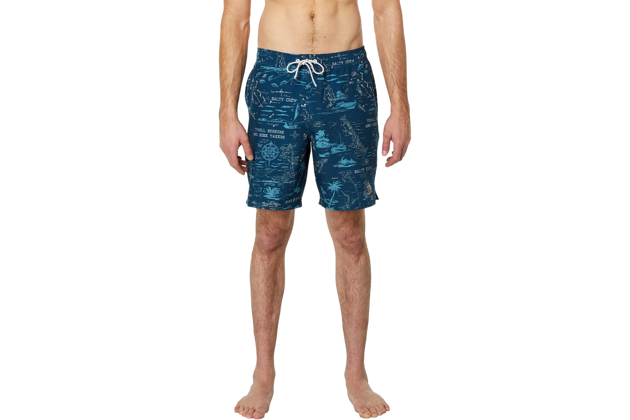 Плавки Salty Crew Lowtide Elastic 18 Boardshorts 9290₽