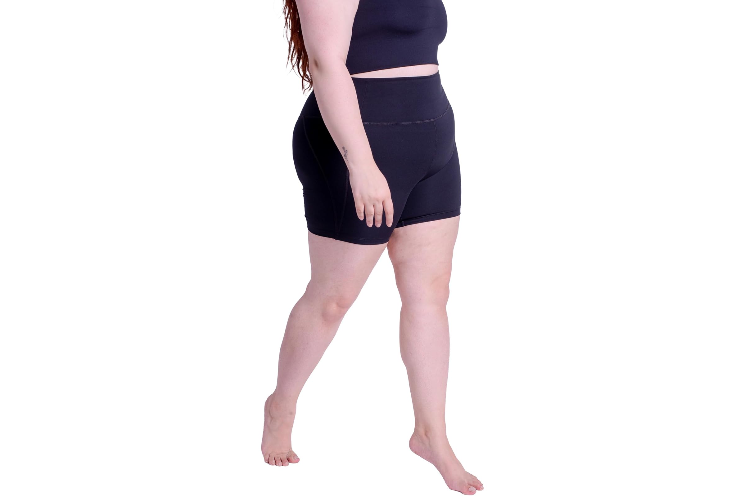 girlfriend collective High-Rise Run Shorts