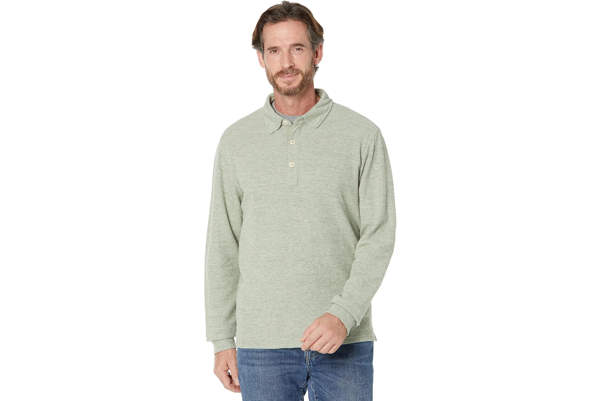 Vineyard Vines Textured Long Sleeve Polo 15790₽