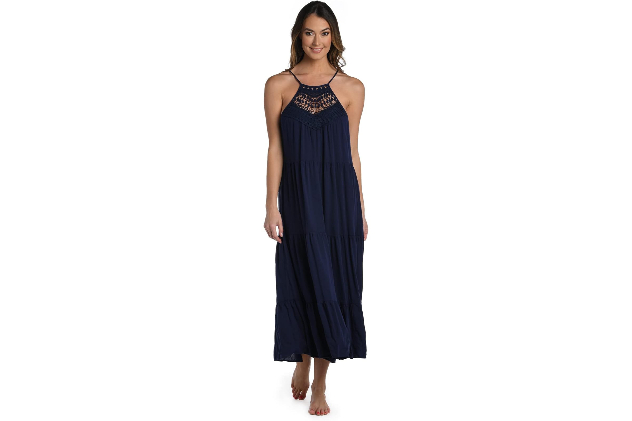 La Blanca Coastal Covers High Neck Dress 7690₽