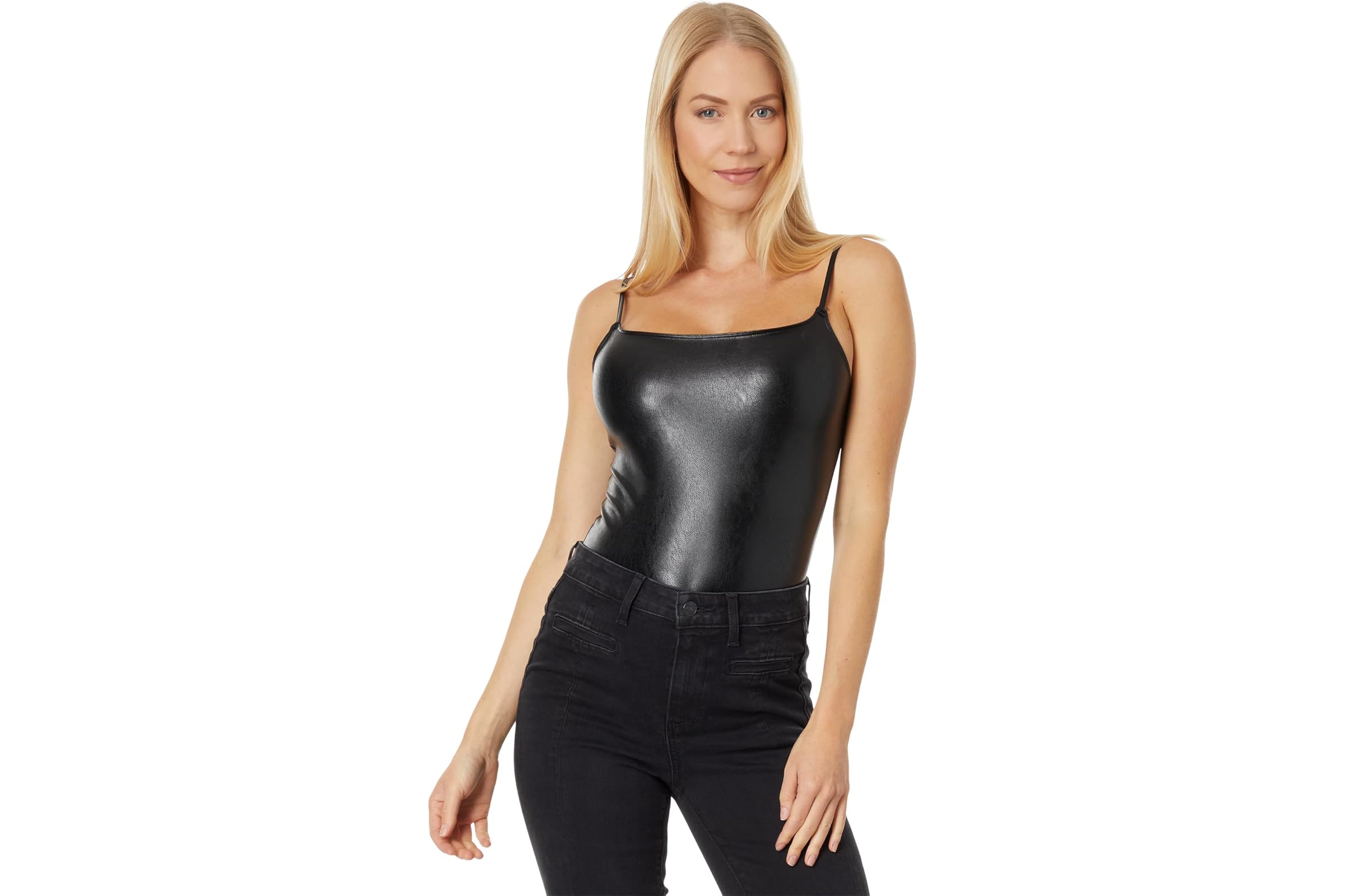 Commando Faux Leather Spaghetti Strap Bodysuit BDS309 14790₽