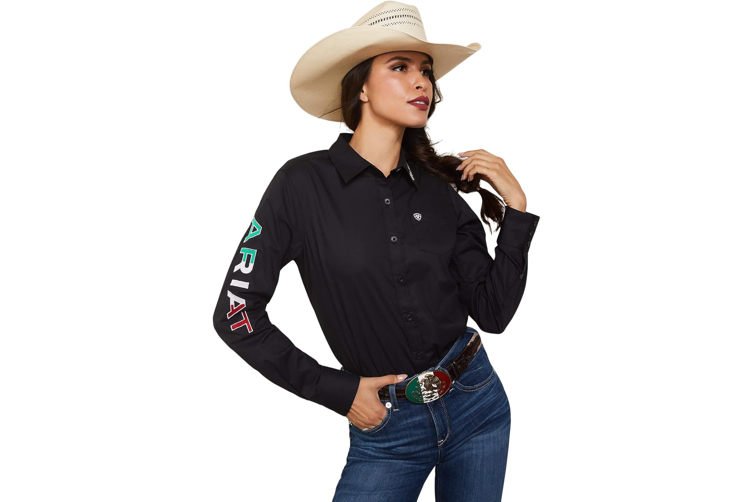 Ariat Wrinkle Resist Team Kirby Stretch Shirt 9190₽