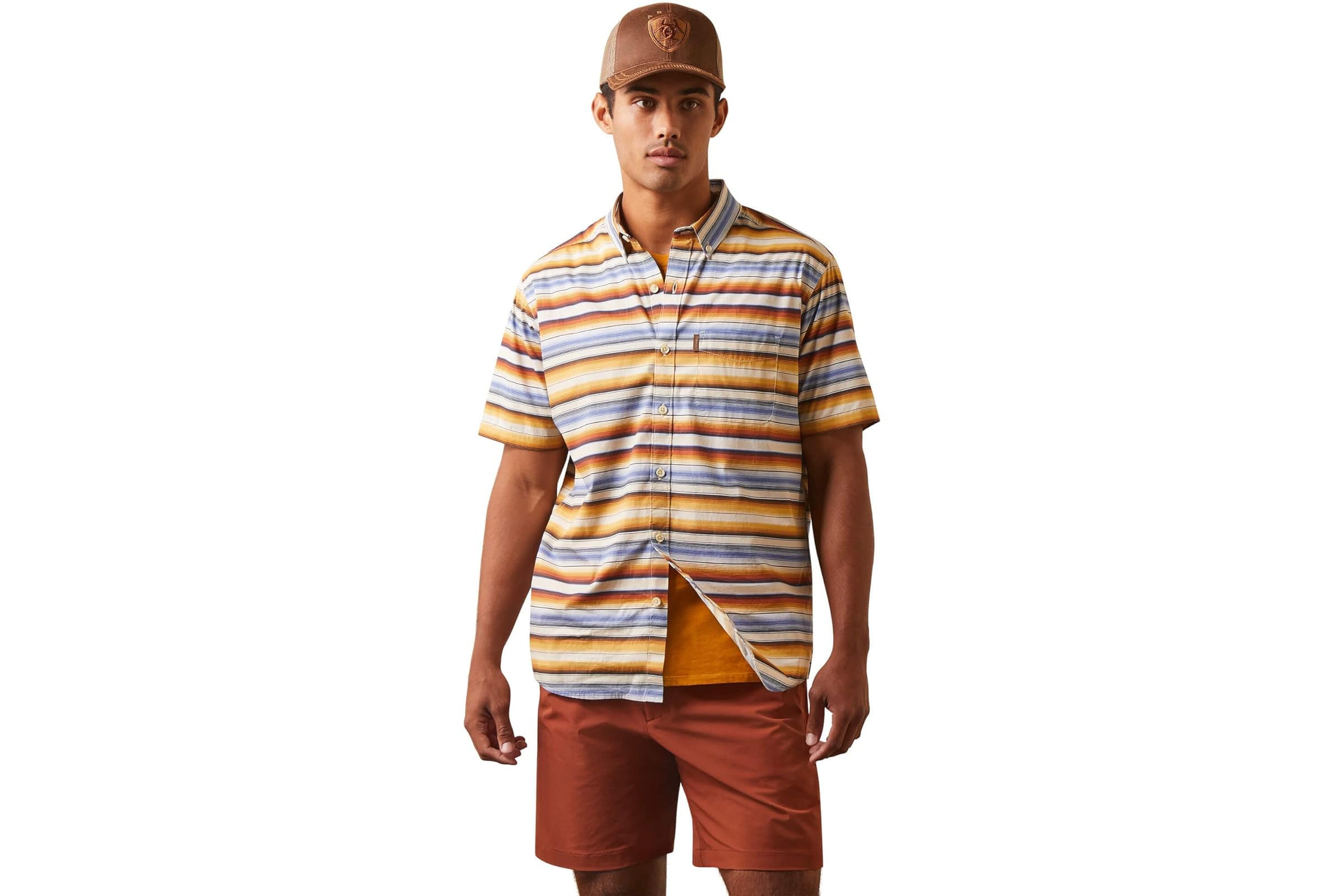 Ariat Wrinkle Resist Sunset Serape Stretch Modern Fit Shirt 10690₽