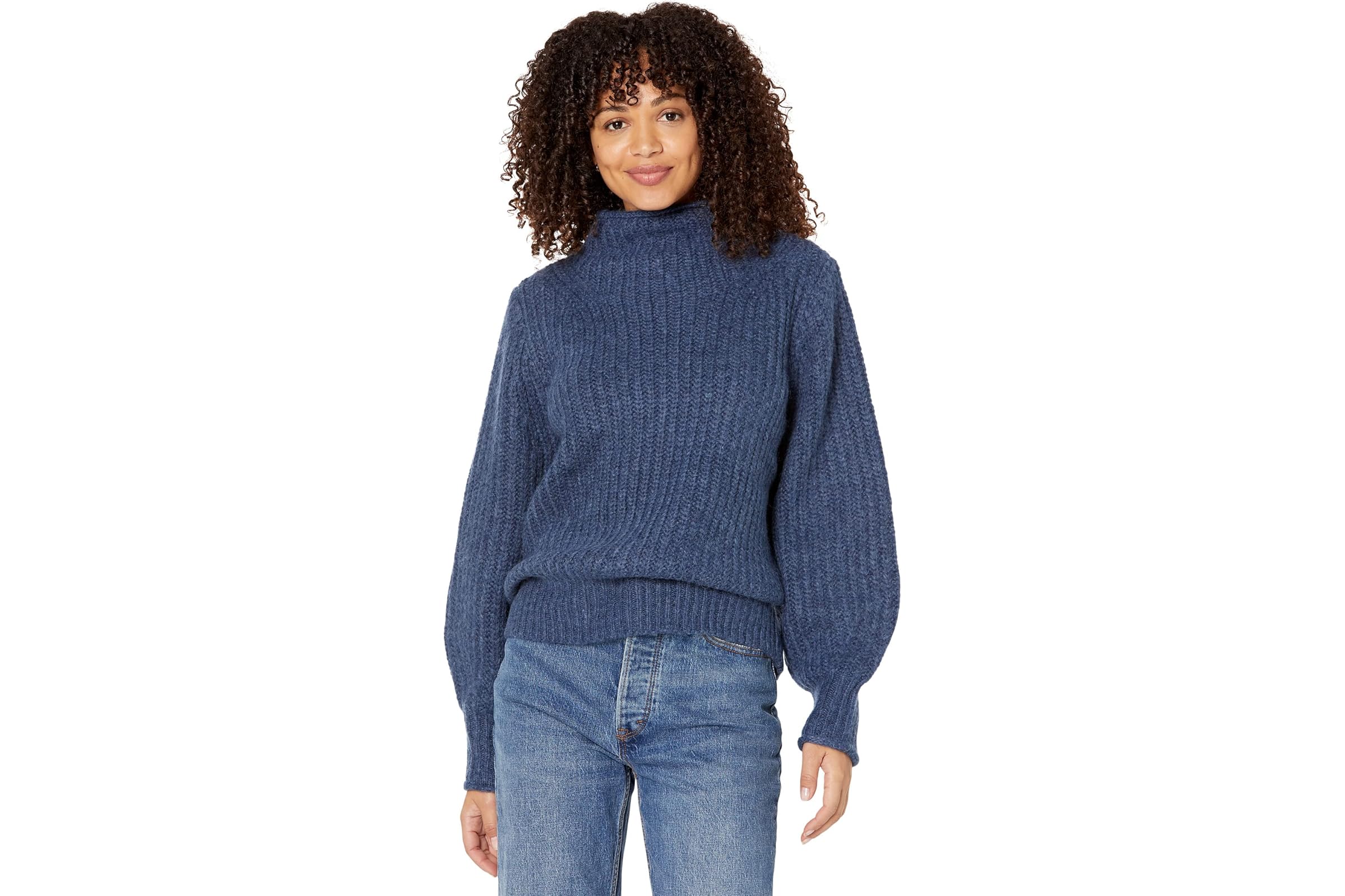 Madewell Loretto Mockneck Pullover Sweater