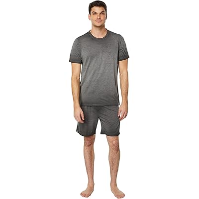 Пижама Barefoot Dreams Malibu Collection Tri-Blend Tee and Shorts Set