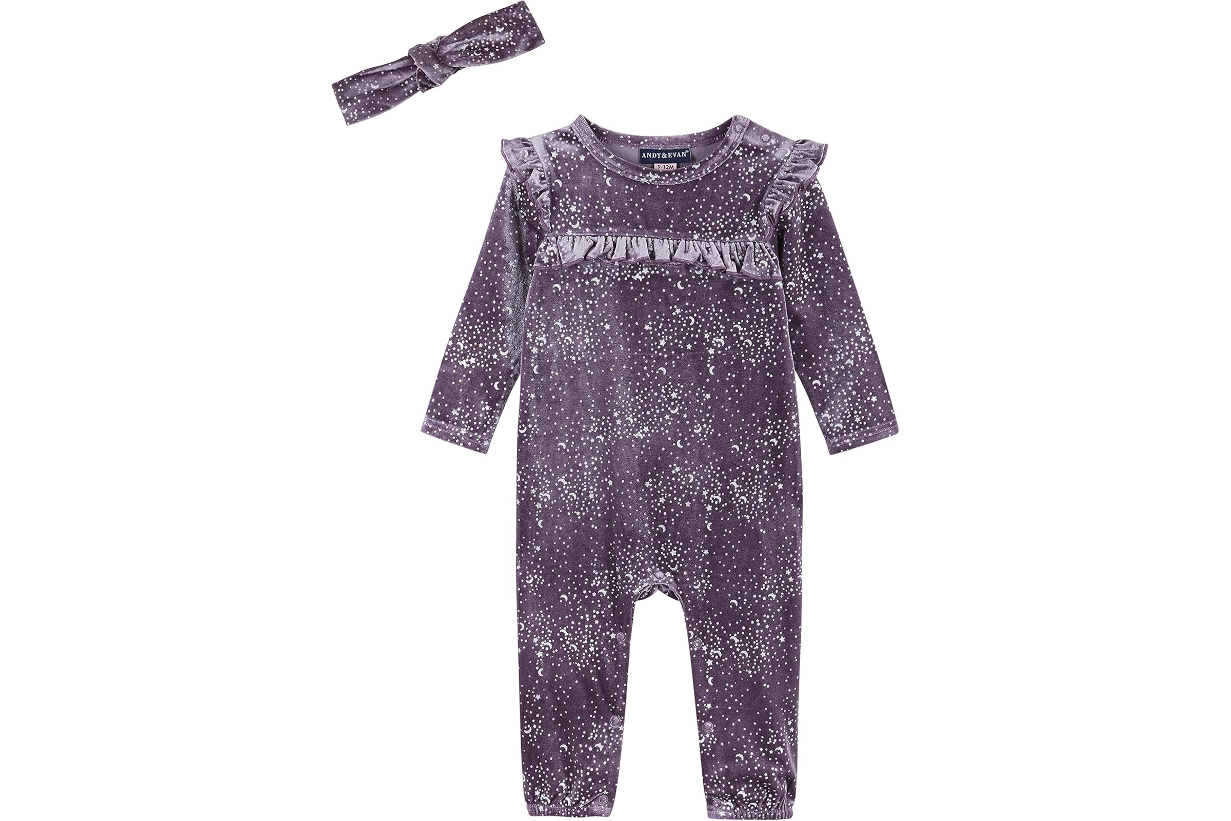 ANDY - EVAN KIDS One-Piece w/ Headband (Infant)