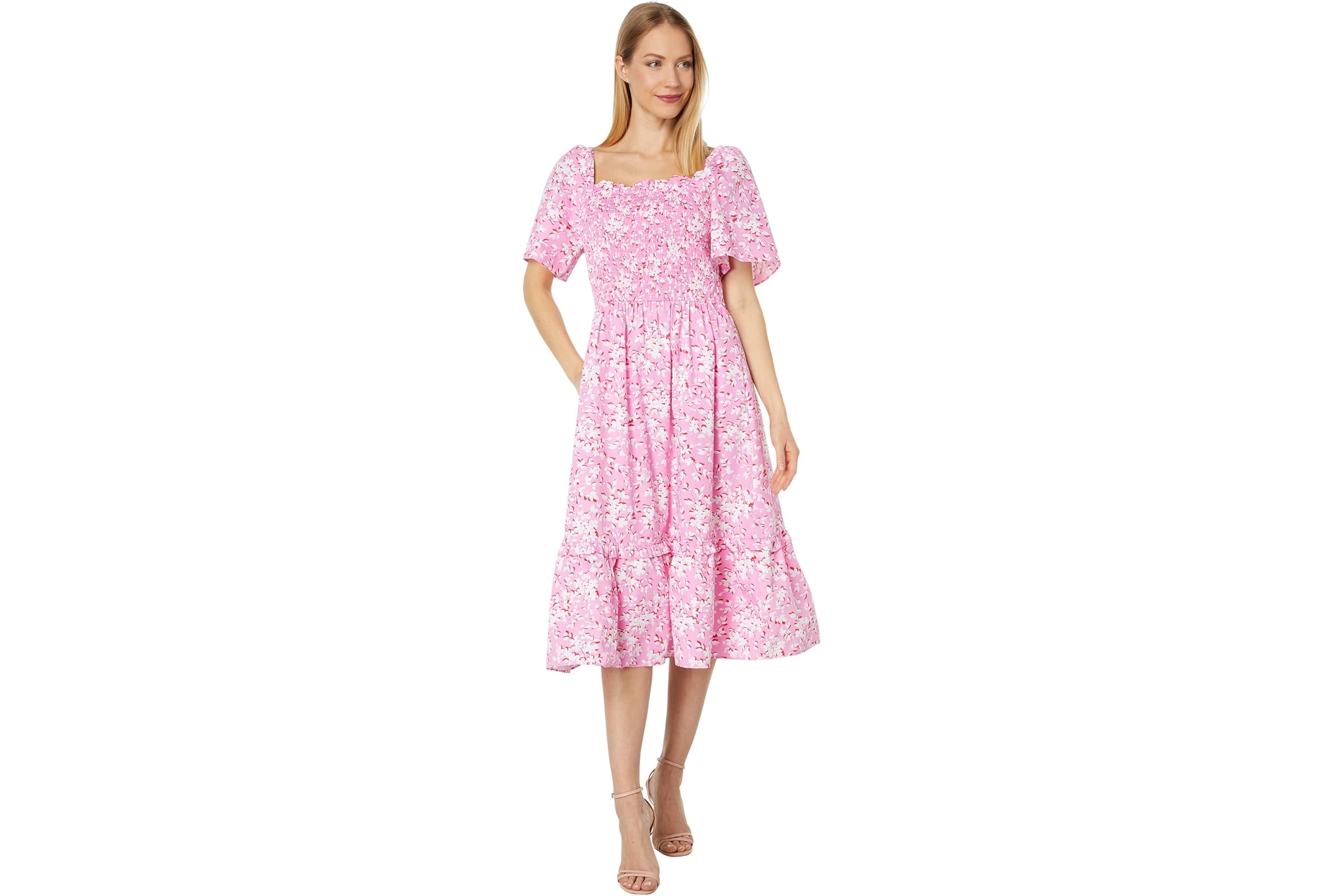 Draper James Deana Smocked Dress 22390₽