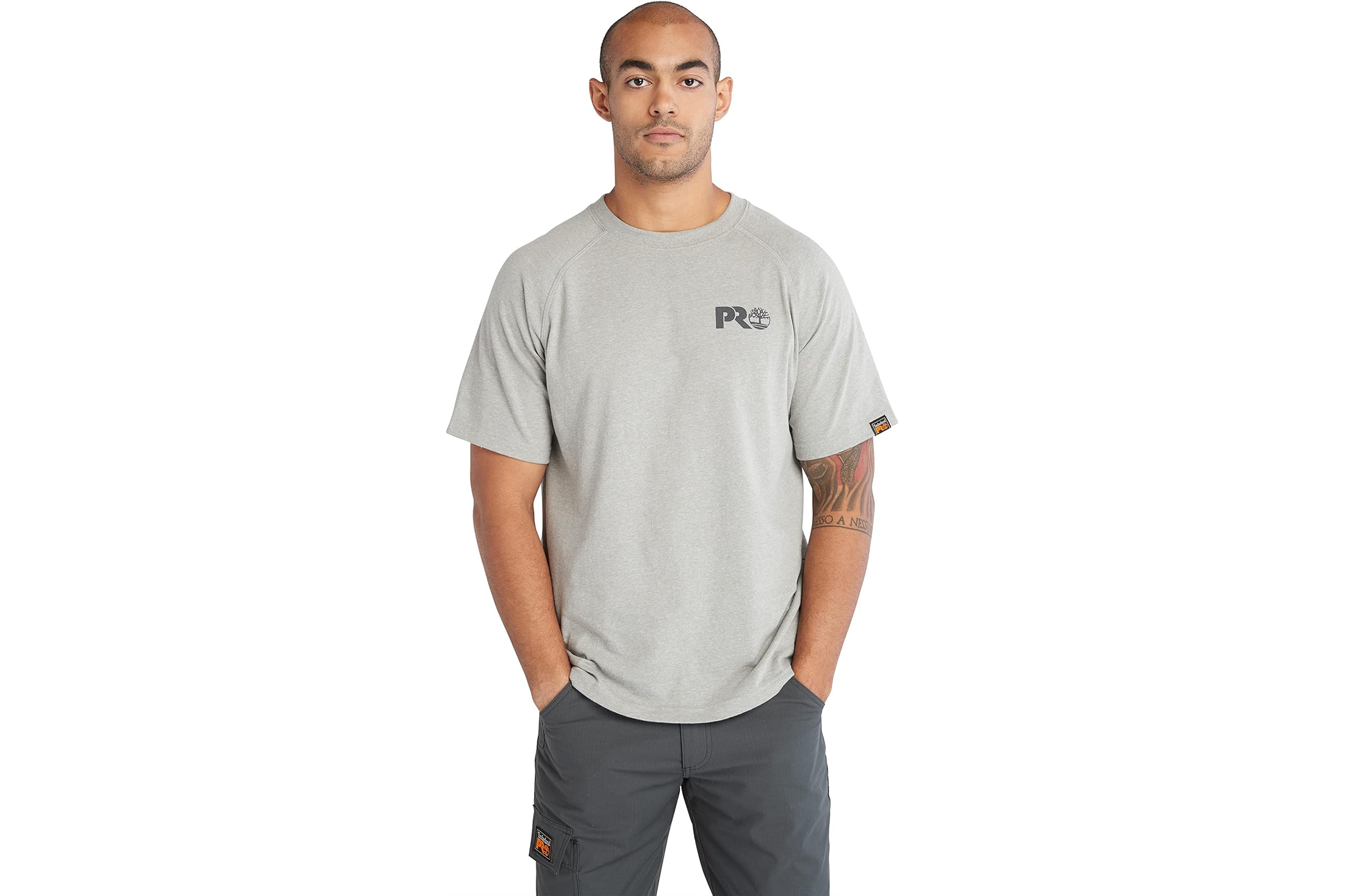 Мужская рубашка Timberland PRO Core Reflective PRO Logo Short Sleeve T-Shirt 4790₽