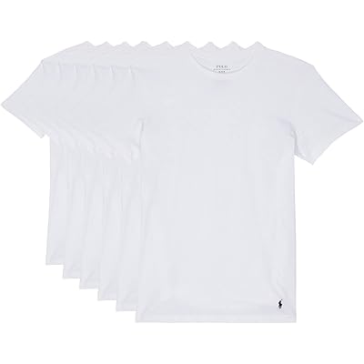 Мужская рубашка Polo Ralph Lauren 6-Pack Classic Fit Cotton Wicking Crews