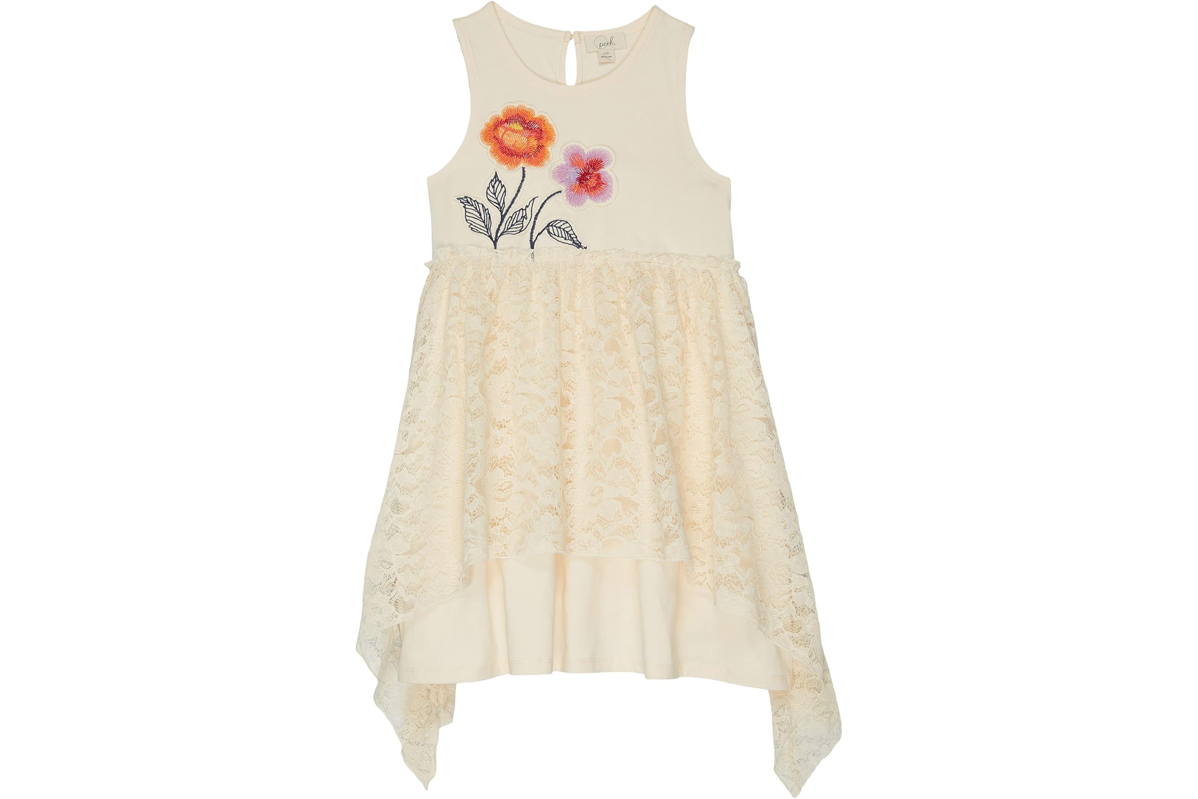 Платье PEEK Spring Roses Applique Dress ToddlerLittle KidsBig Kids 4290₽