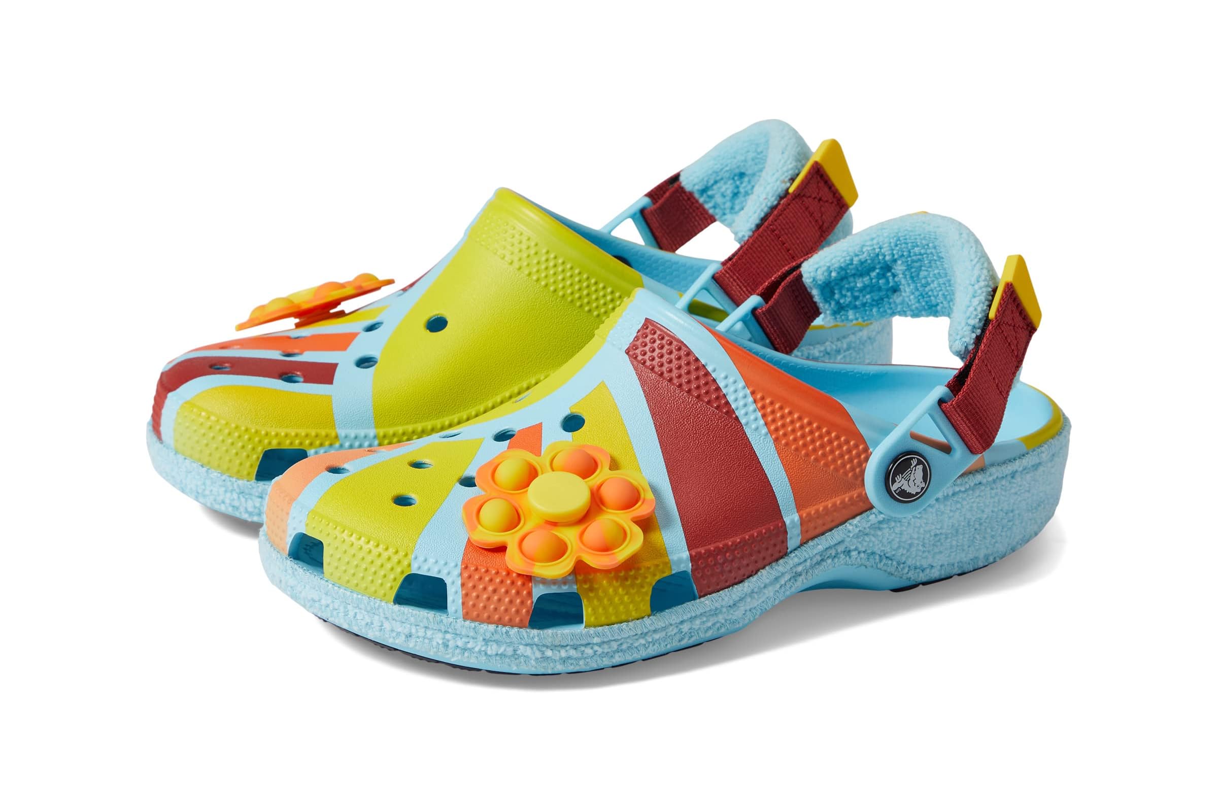 Crocs Work Zen Garden Sensory Classic Slip Resistant Adjustable Terry Cloth Clog