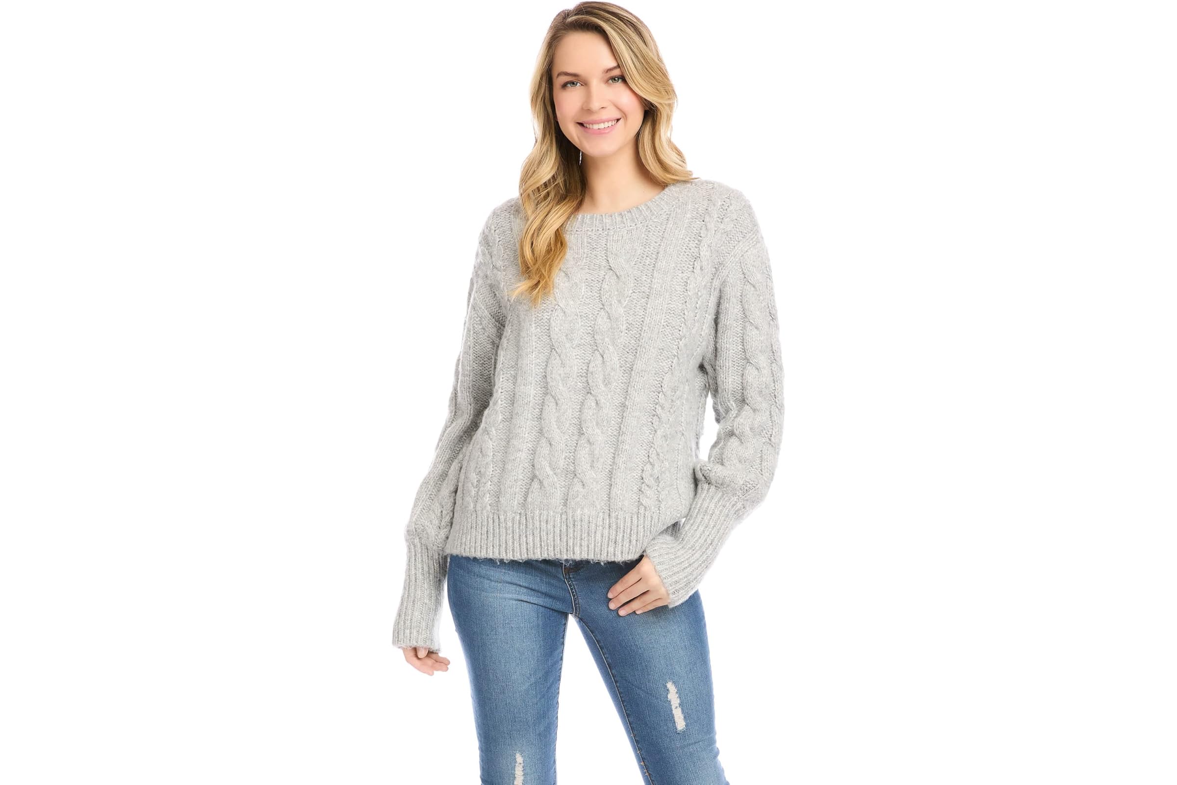 Karen Kane Cable Sweater