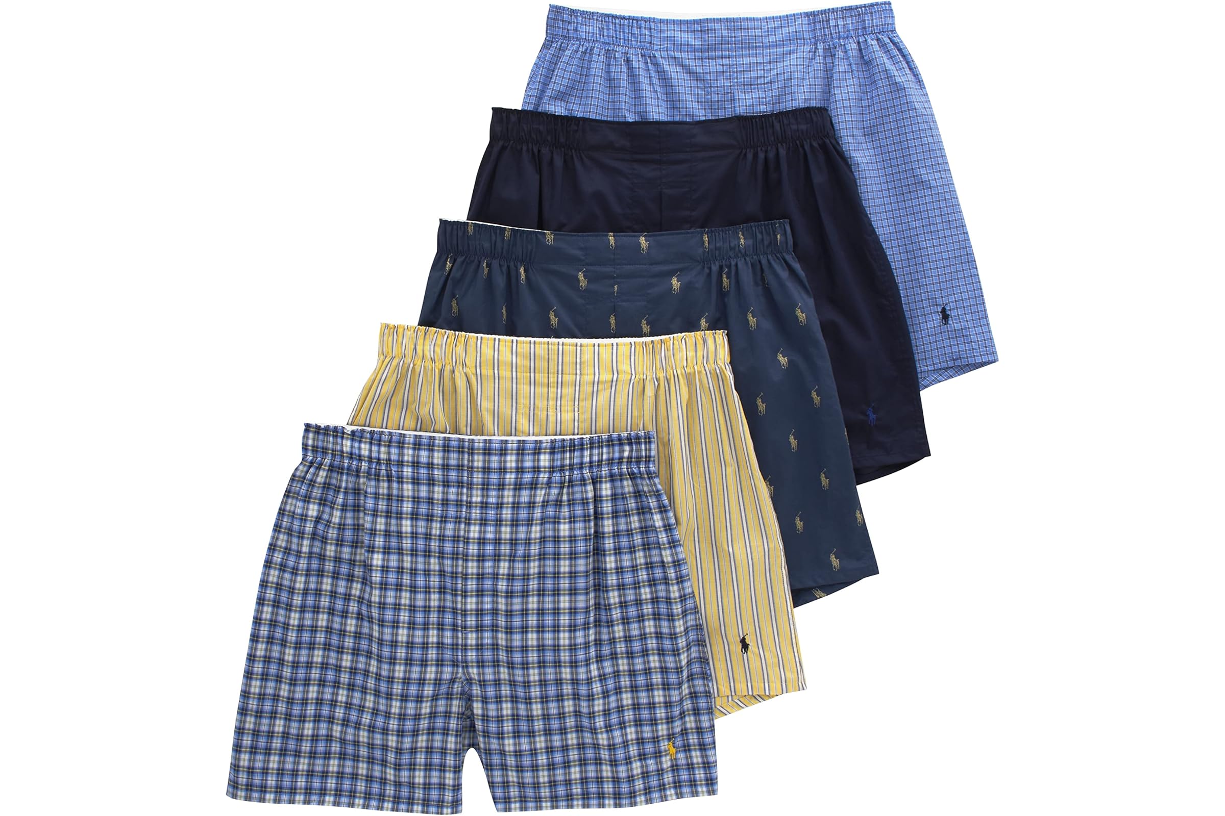 Polo Ralph Lauren 5 Pack Classic Fit Woven Boxer 13890₽