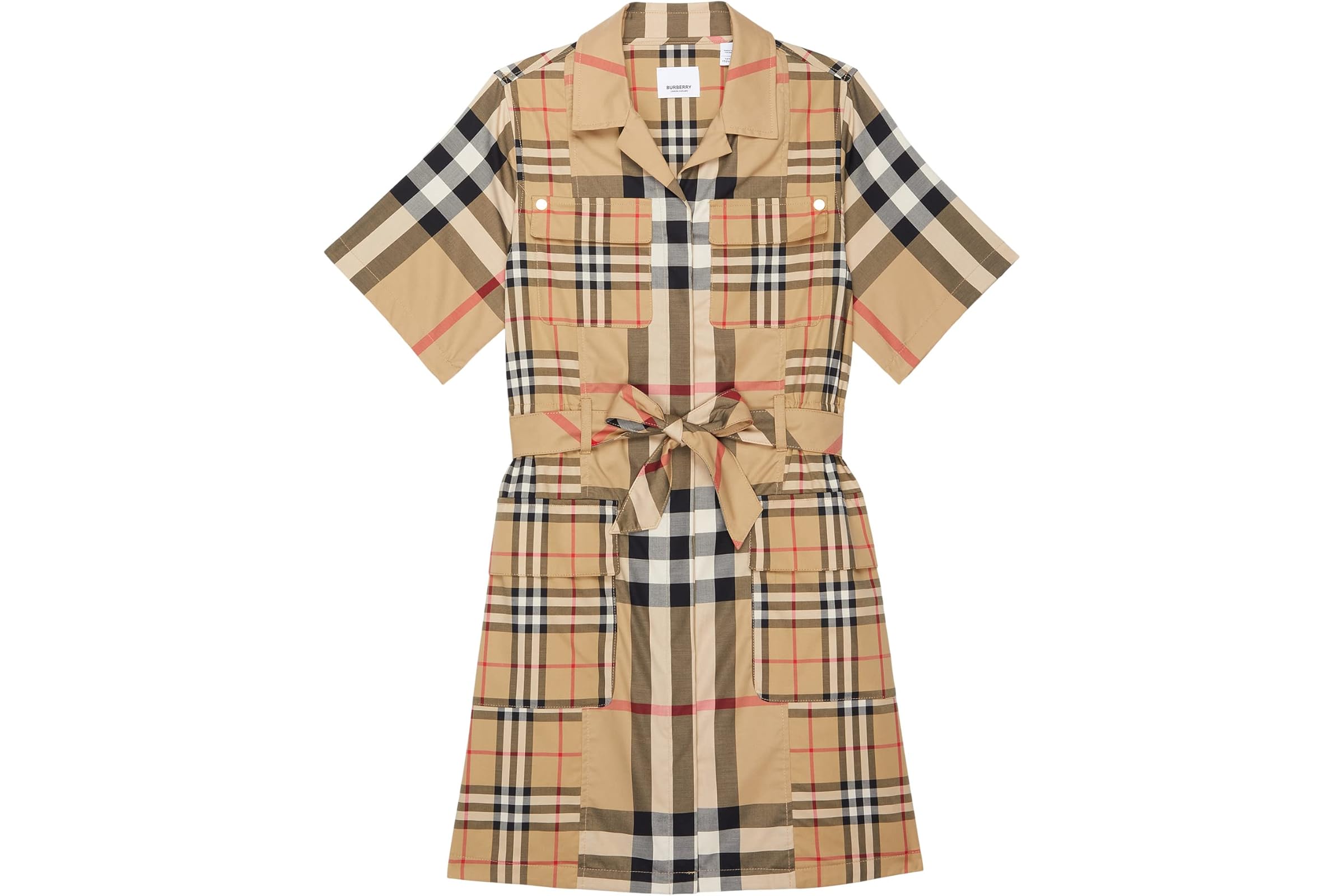 Burberry Kids Clotilde Check (Toddler/Little Kids/Big Kids)