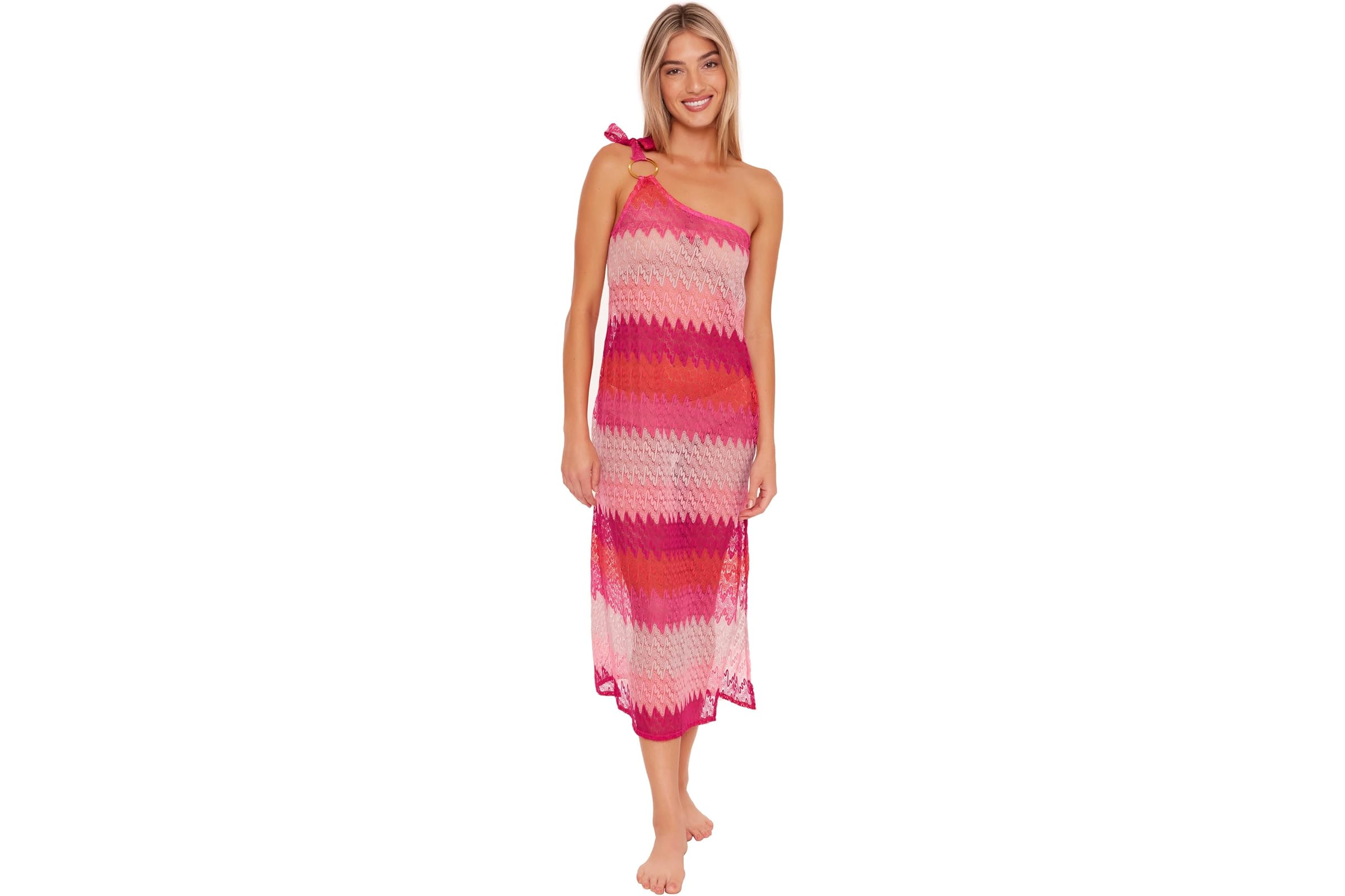 Trina Turk Cascade Crochet Asymmetrical Maxi 23490₽