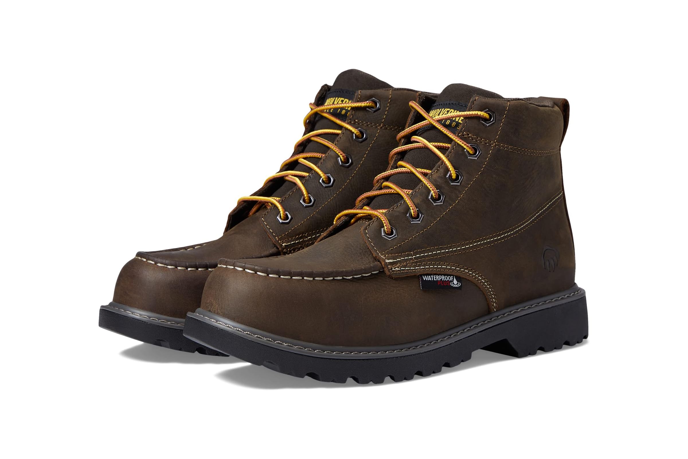 Wolverine Floorhand Moc Toe Waterproof Steel Toe 6
