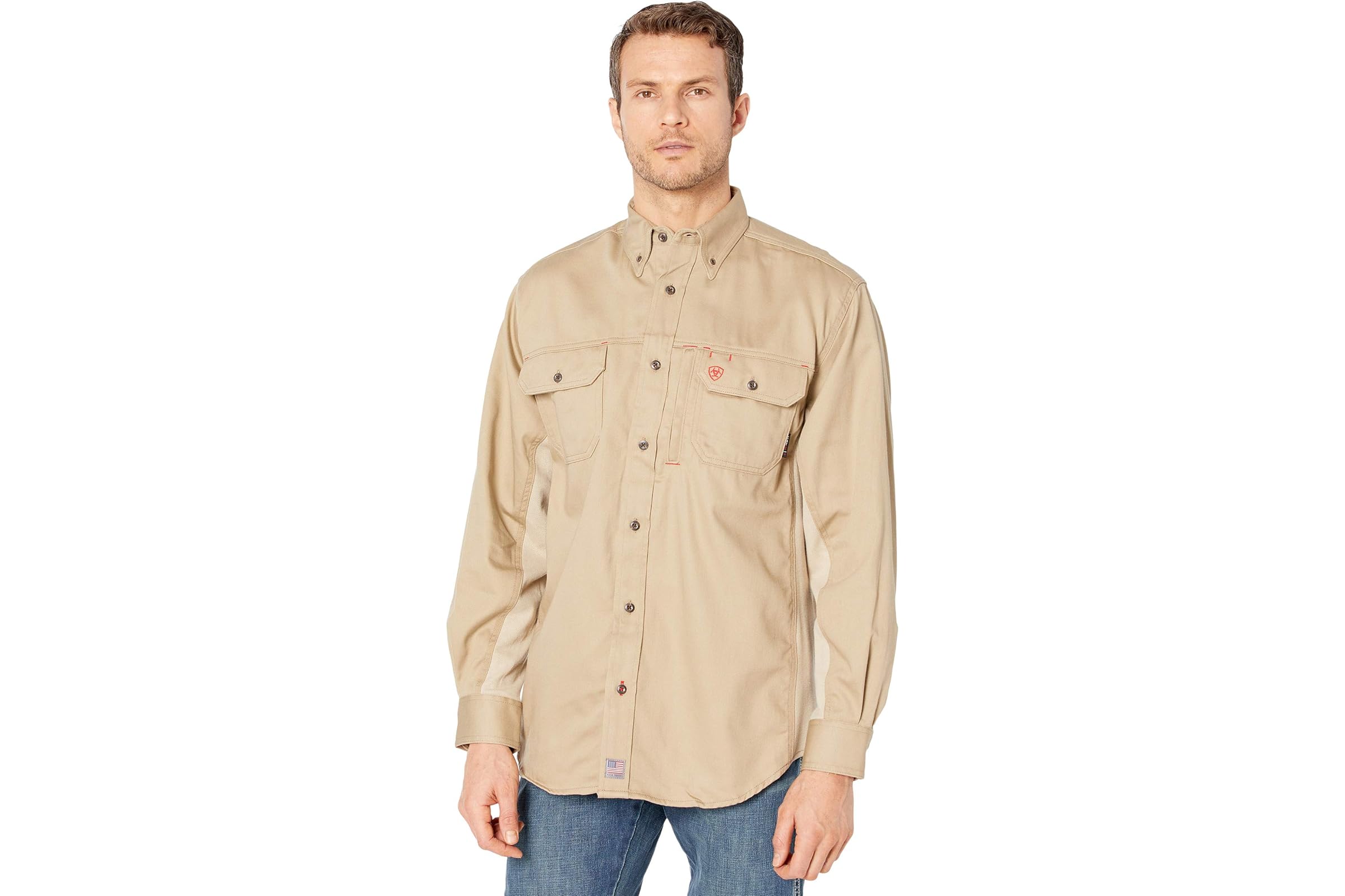 Ariat FR Solid Vent Long Sleeve Work Shirt