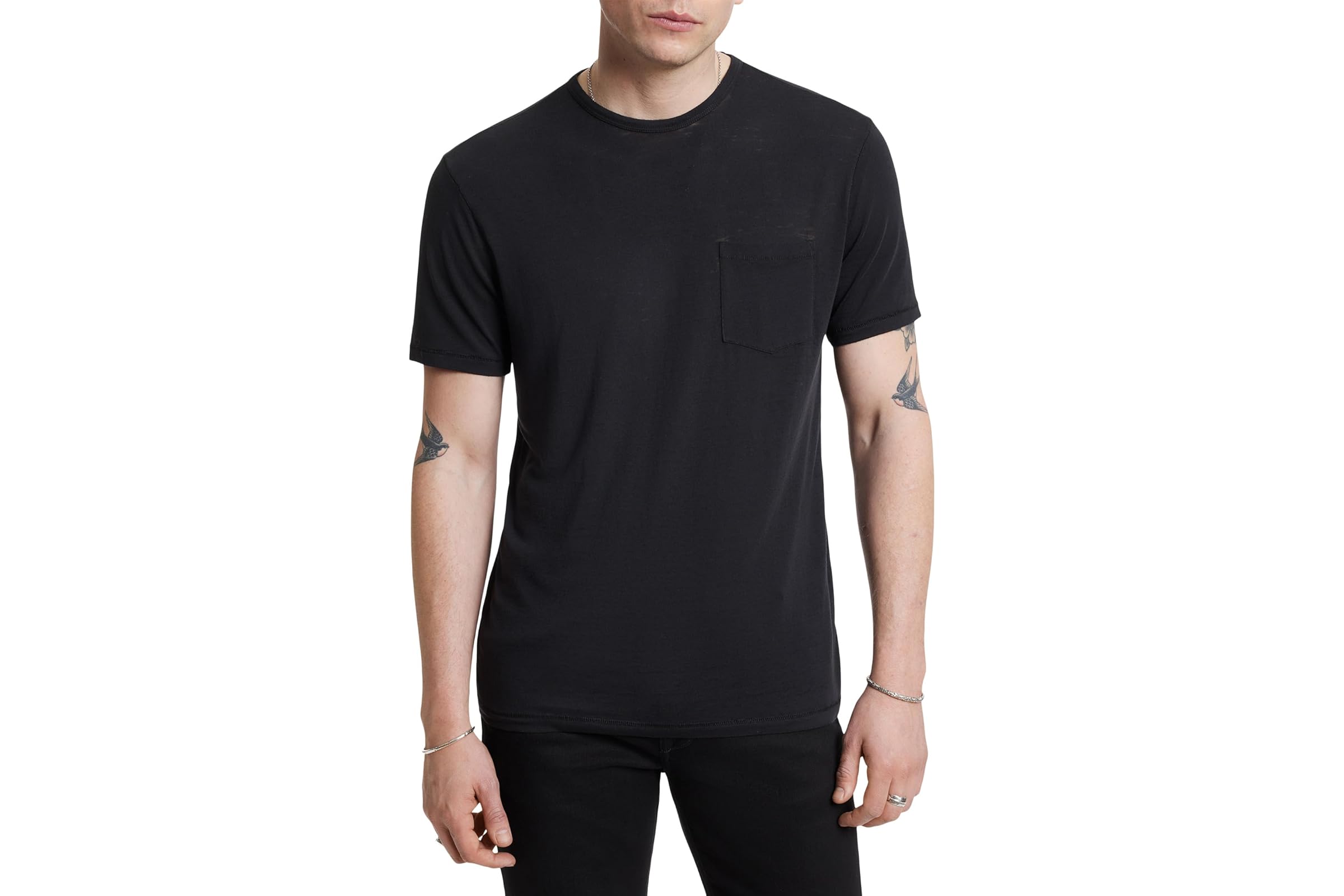 John Varvatos Bond Short Sleeve Burnout Crew K6047X88