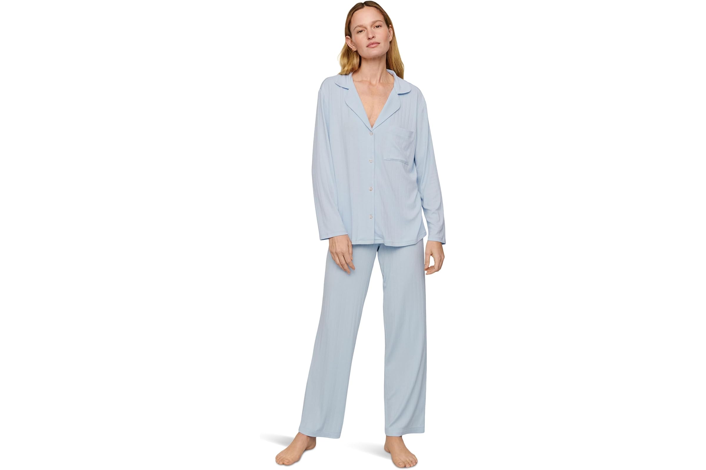 Eberjey Gisele Rib Long Pj Set 25190₽