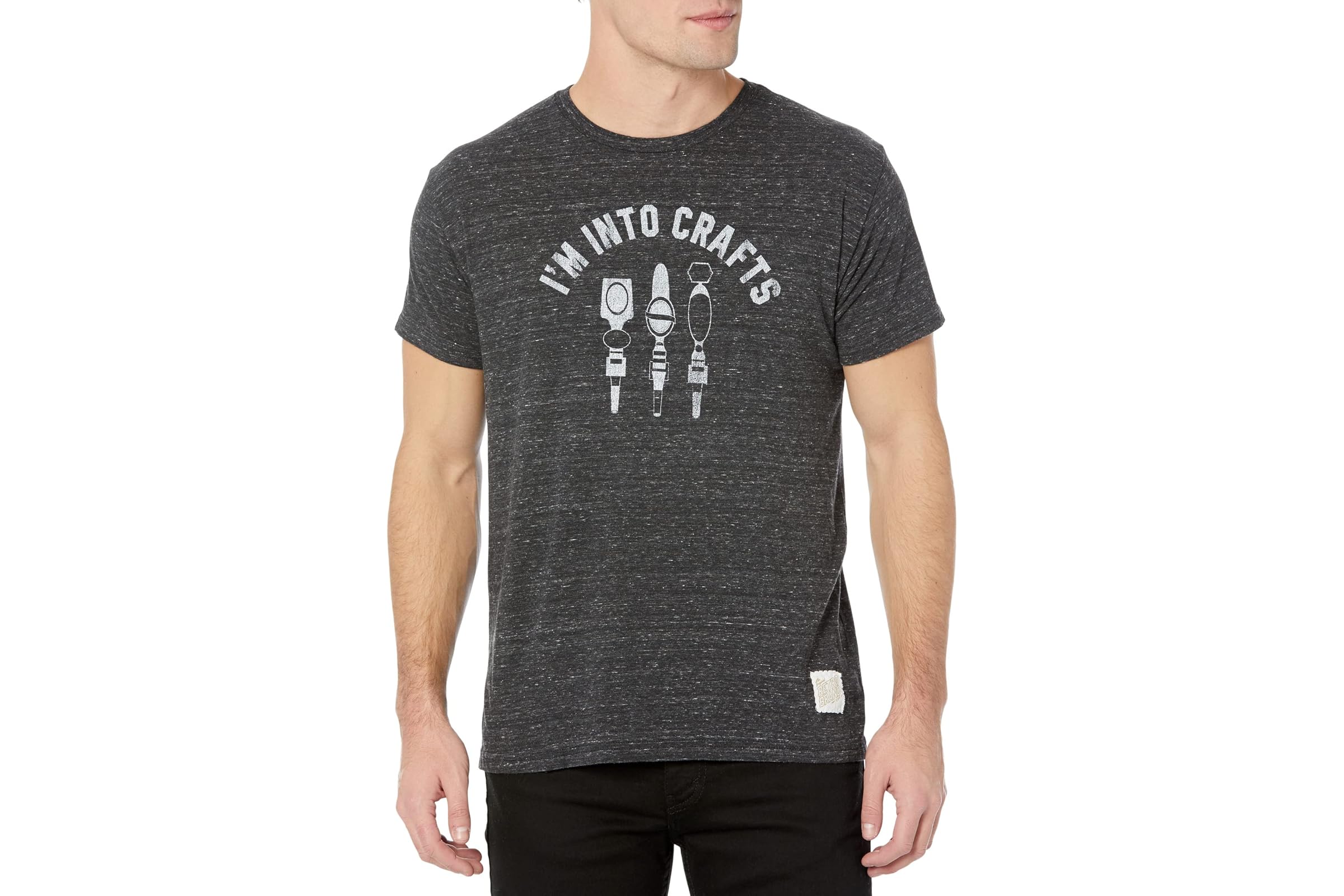 The Original Retro Brand Into Crafts Tri-Blend Short Sleeve Tee