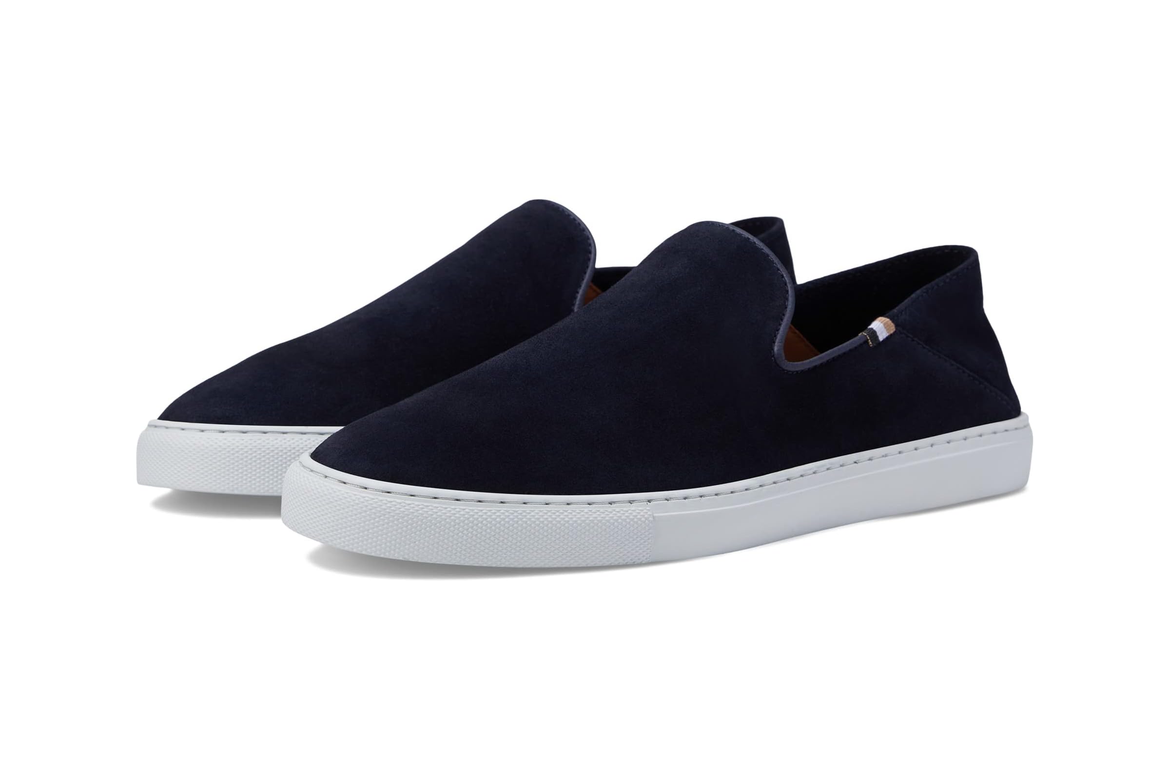 BOSS Rey Suede Slip-On Loafers with Rubber Sole 30590₽