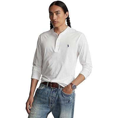 Мужская рубашка Polo Ralph Lauren Slub Jersey Henley Shirt