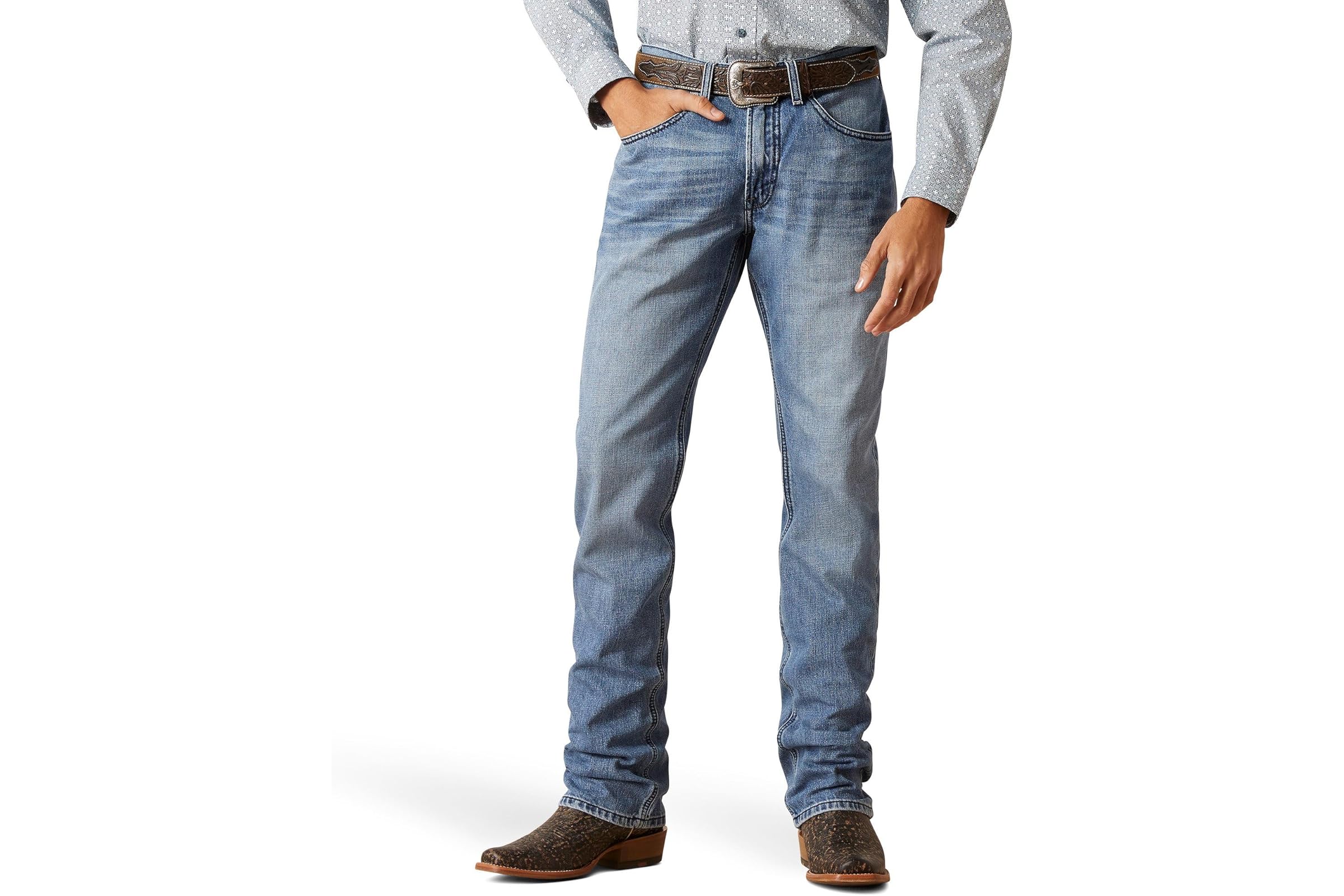 Ariat M4 Ward Straight Jeans in Baylor 15790₽