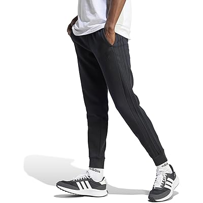 Брюки adidas Essentials Fleece Tapered Cuffed 3-Stripes Pants