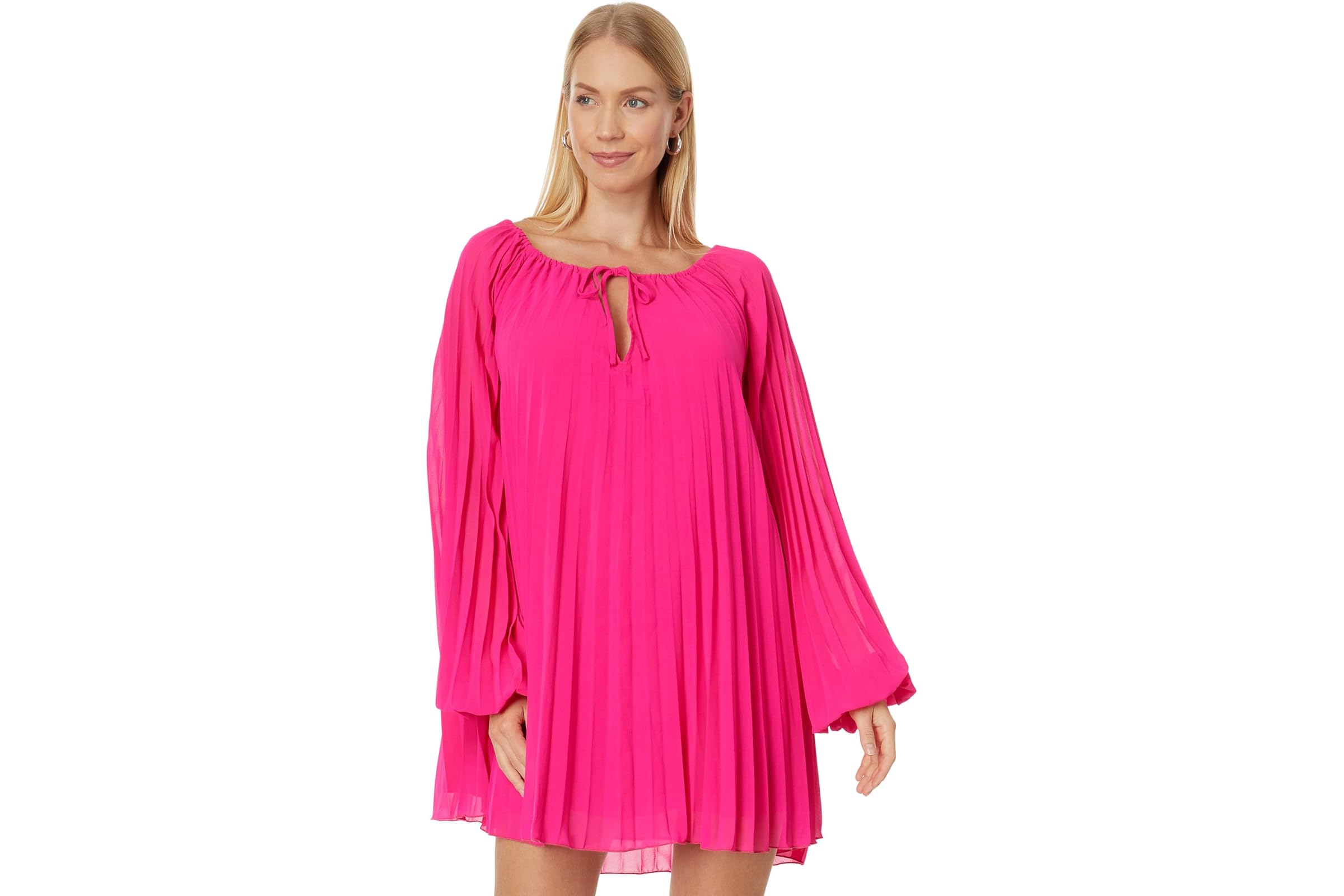line and dot Kayla Mini Dress