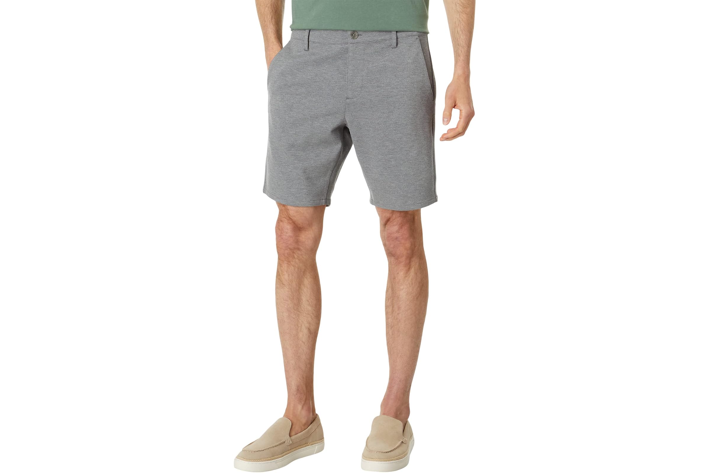 Paige Rickson Trouser Shorts in Heather Steel 13190₽