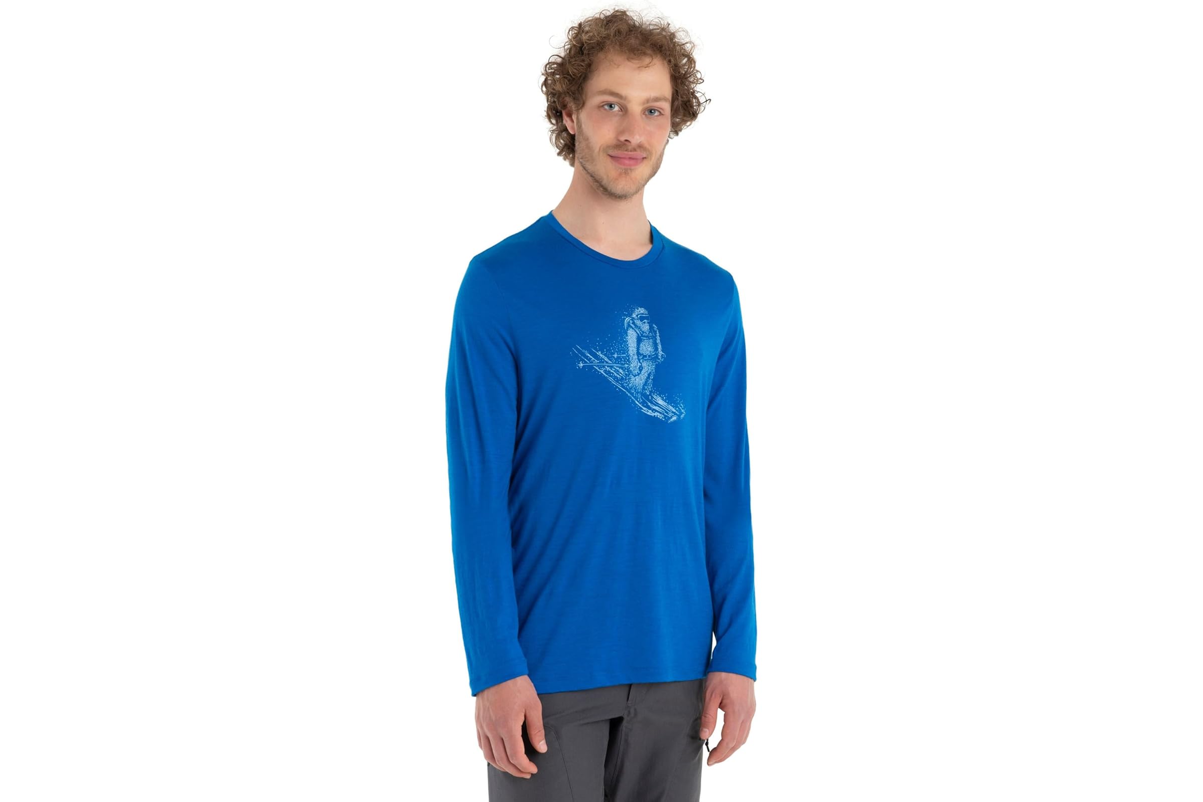 Icebreaker Tech Lite II Long Sleeve Tee Skiing Yeti 17390₽