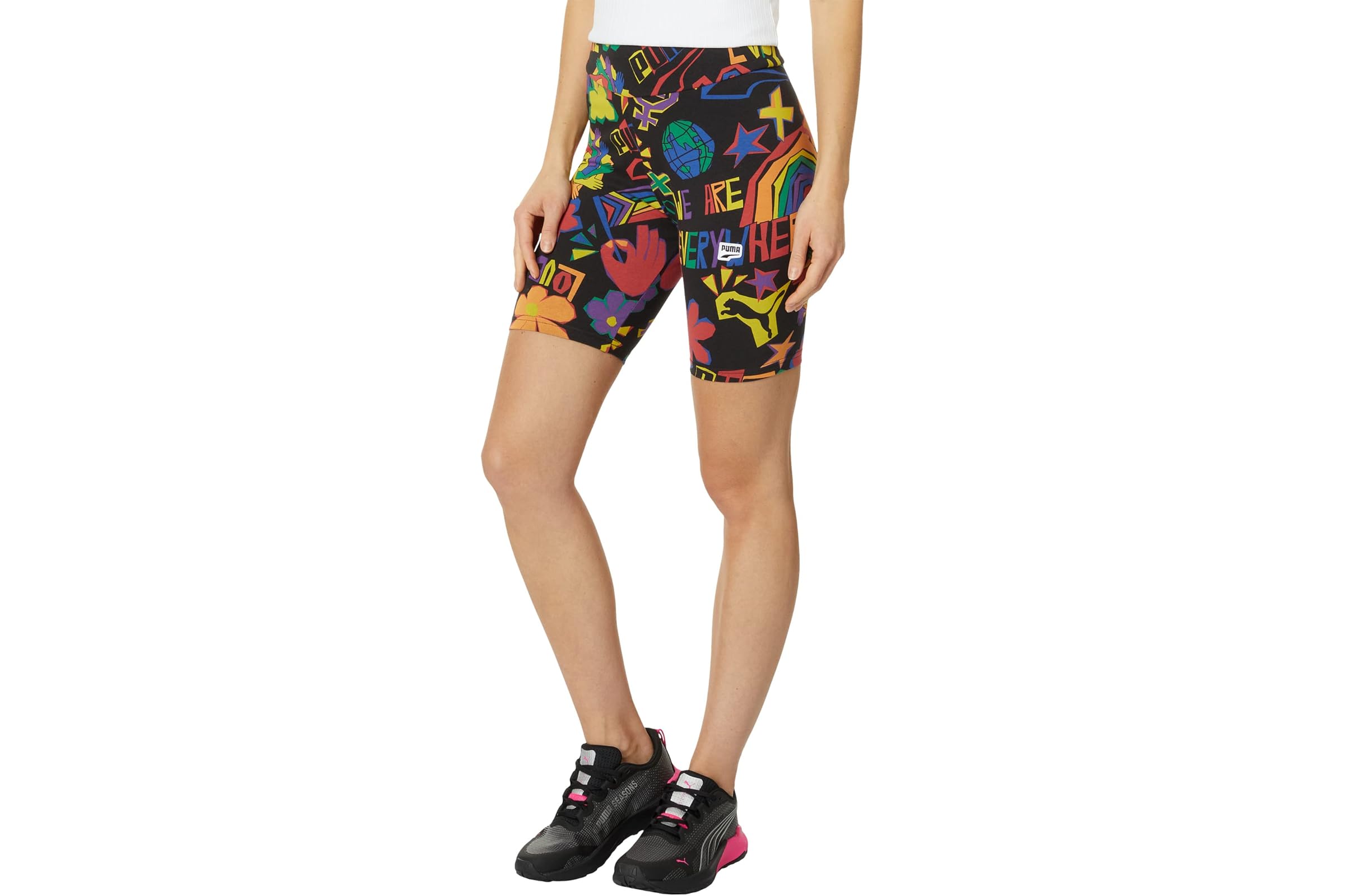 PUMA Downtown Pride All Over Print 7 Short Tights 6390₽