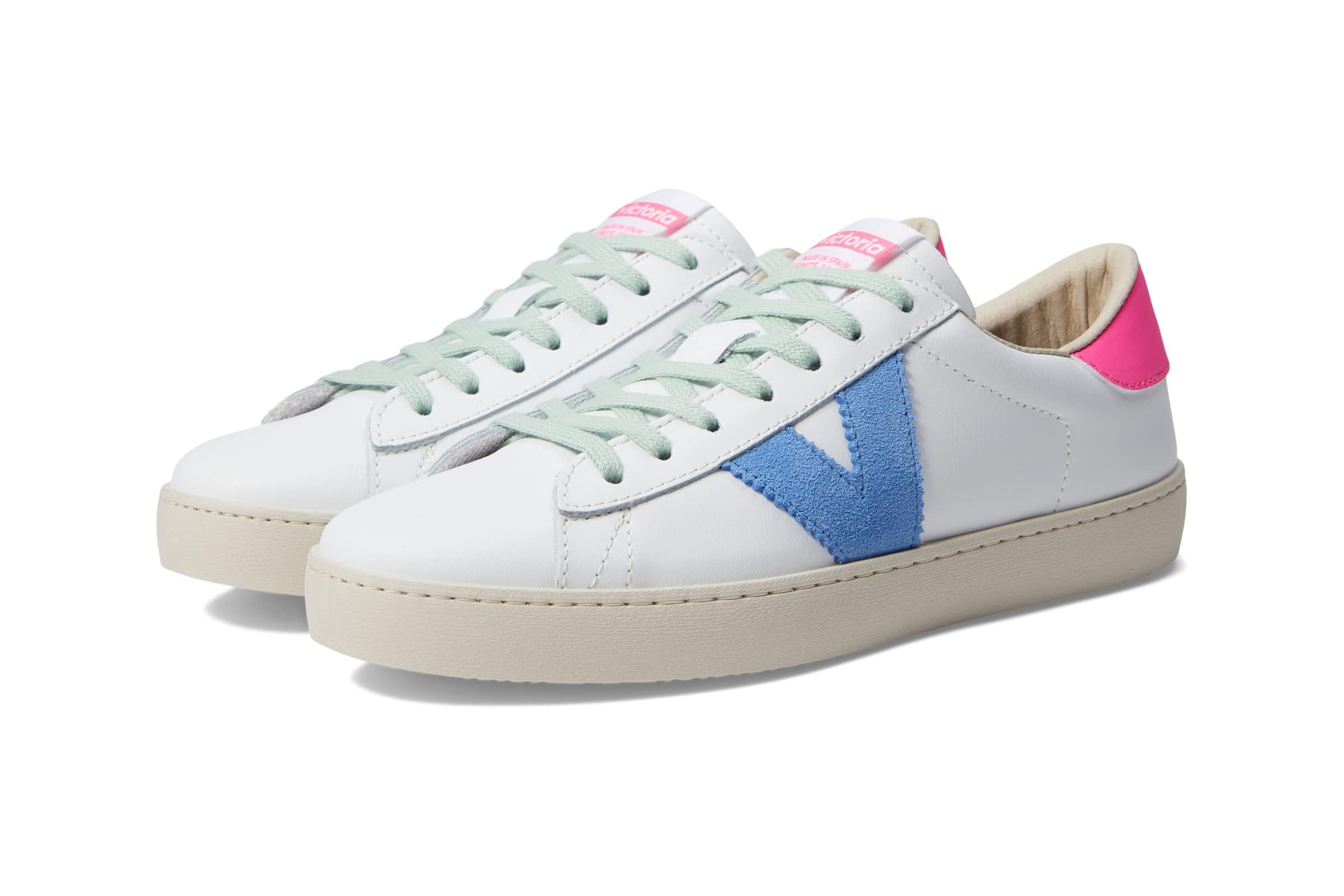 Женские кроссовки victoria Berlin Leather - Neon 16190₽